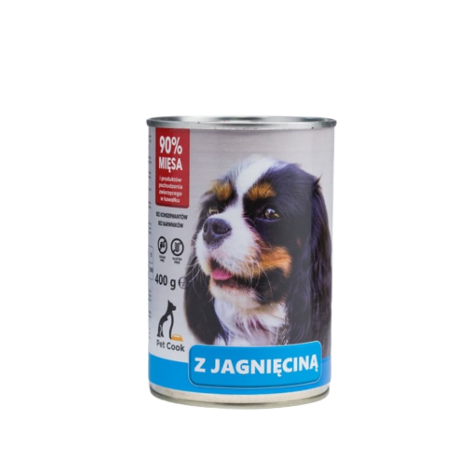 

PET COOK puszka dla psów z jagnięciną 400g