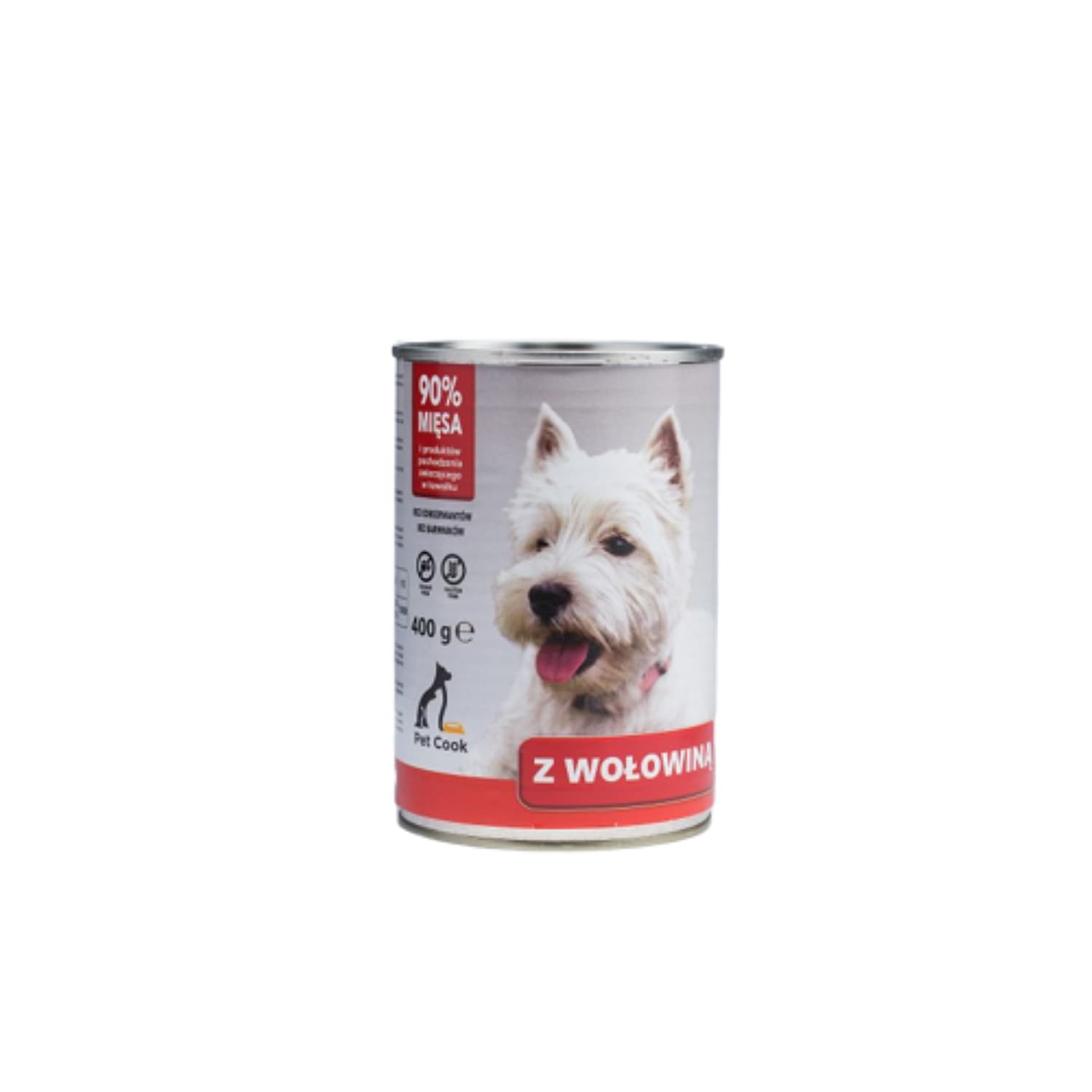 

PET COOK puszka dla psów z wołowiną 400g
