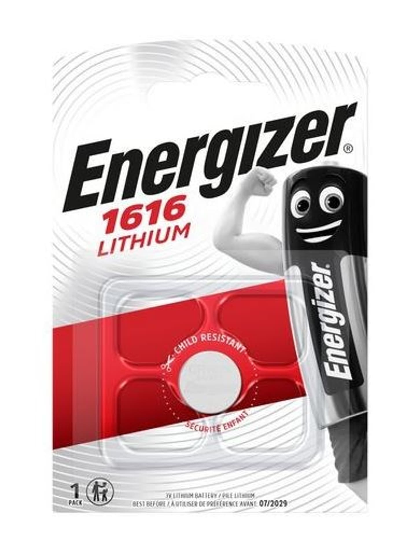 

BATERIA LITOWA BAT-CR1616 ENERGIZER