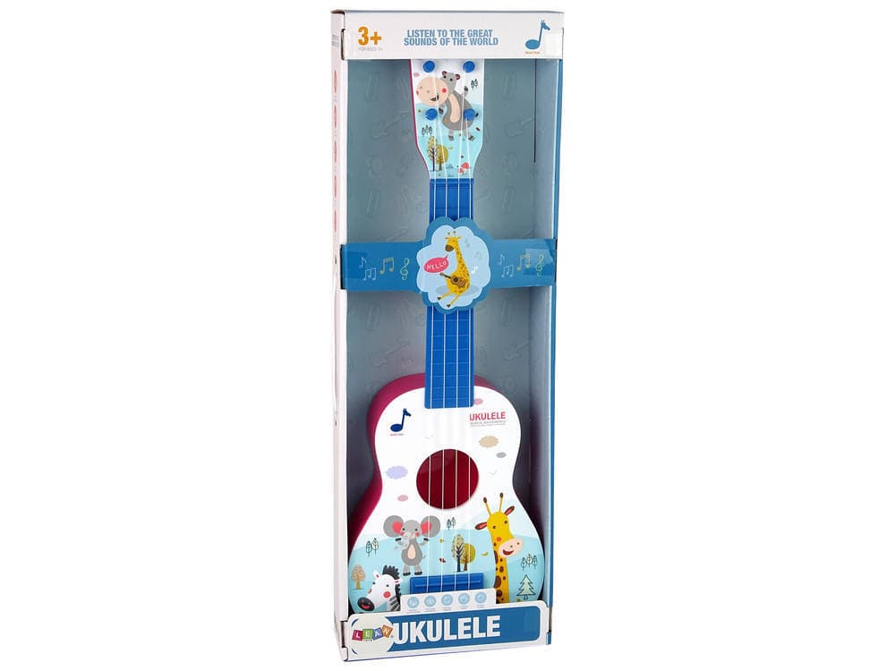 

GITARA DLA DZIECI DUŻA 43CM UKULELE GRA INSTRUMENT