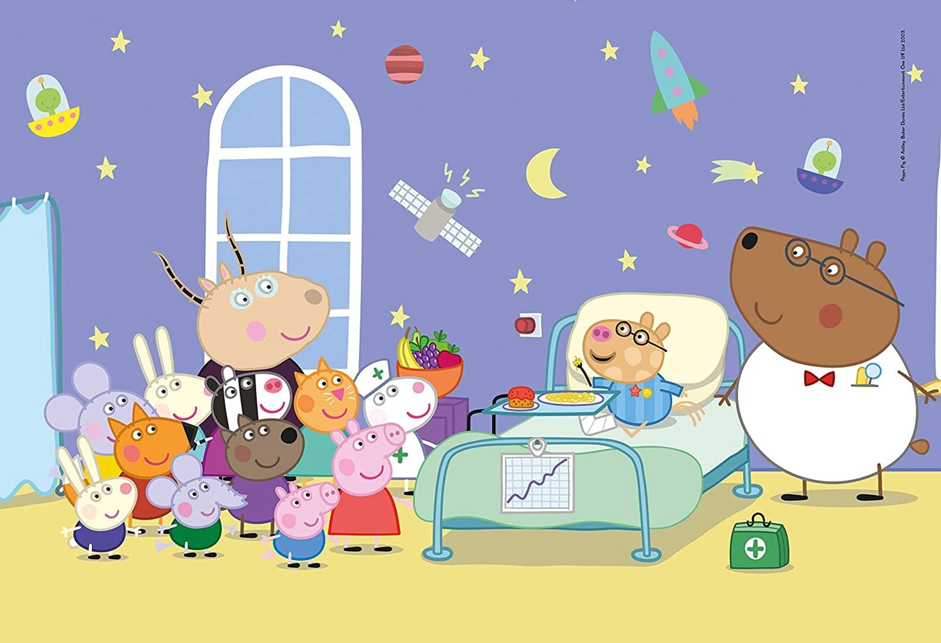 

Puzzle 104 elementy Maxi Świnka Peppa