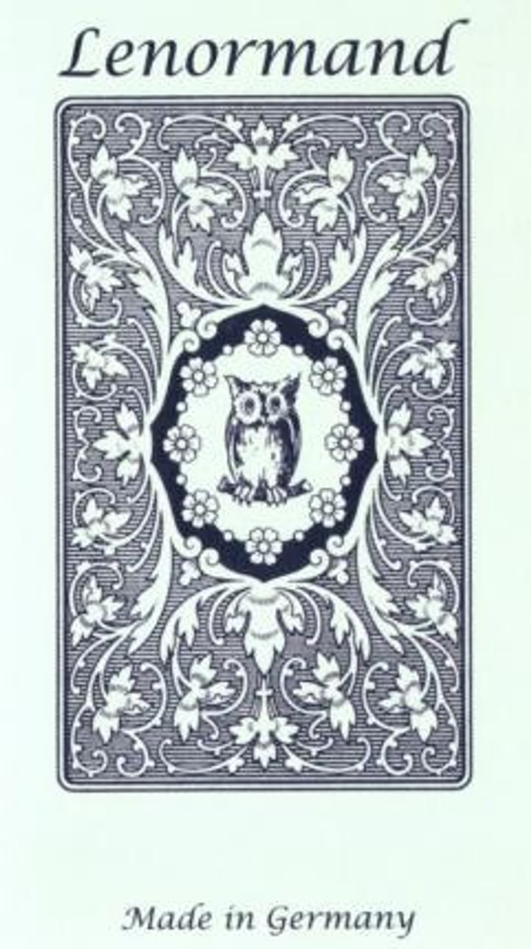 

Karty Tarot Mlle Lenormand Blue Owl GB