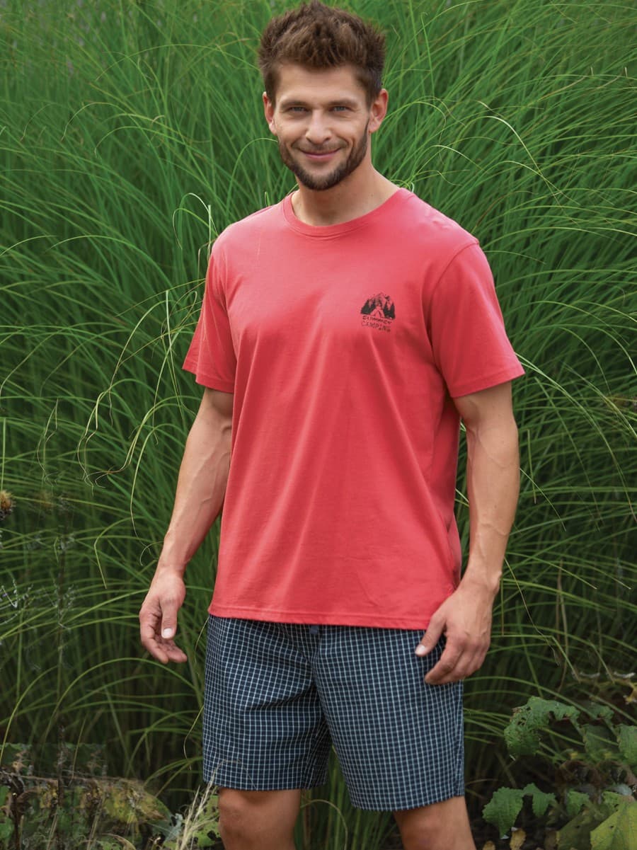 

PIŻAMA MĘSKA MNS 251 A23 KR R.3XL (kolor czerwony)