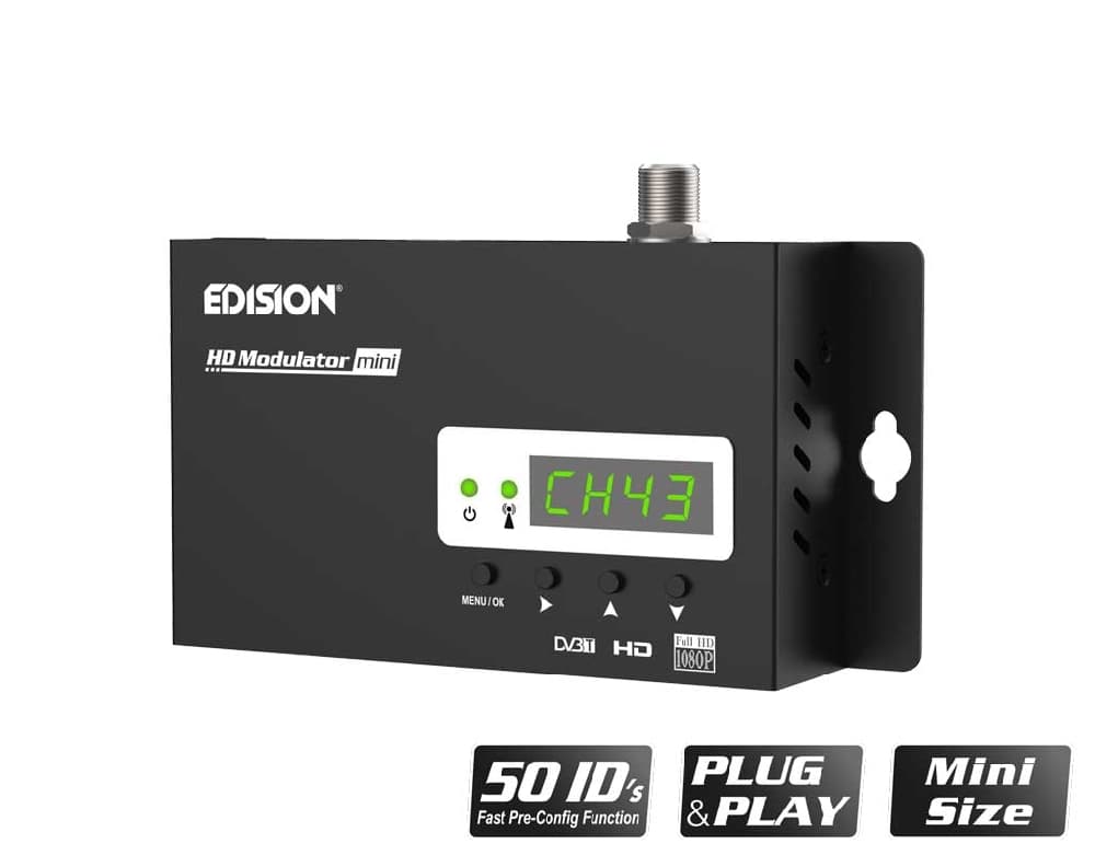 

Modulator HDMI do DVB-T/MPEG4 EDISION HD Mini