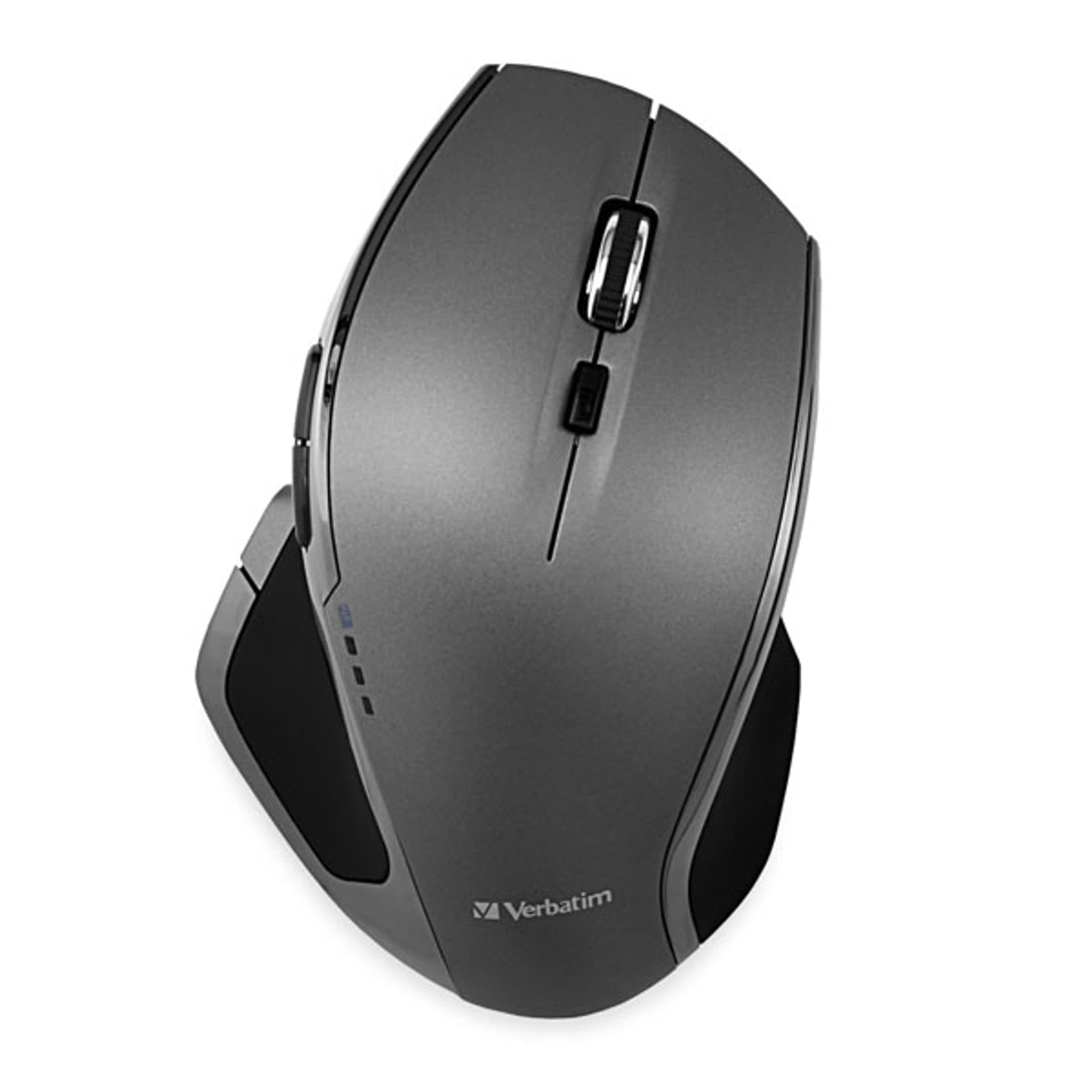 

Verbatim Mysz Deluxe, 1600DPI, 2.4 [GHz], optyczna, 8kl., bezprzewodowa, szara, 2 szt AA