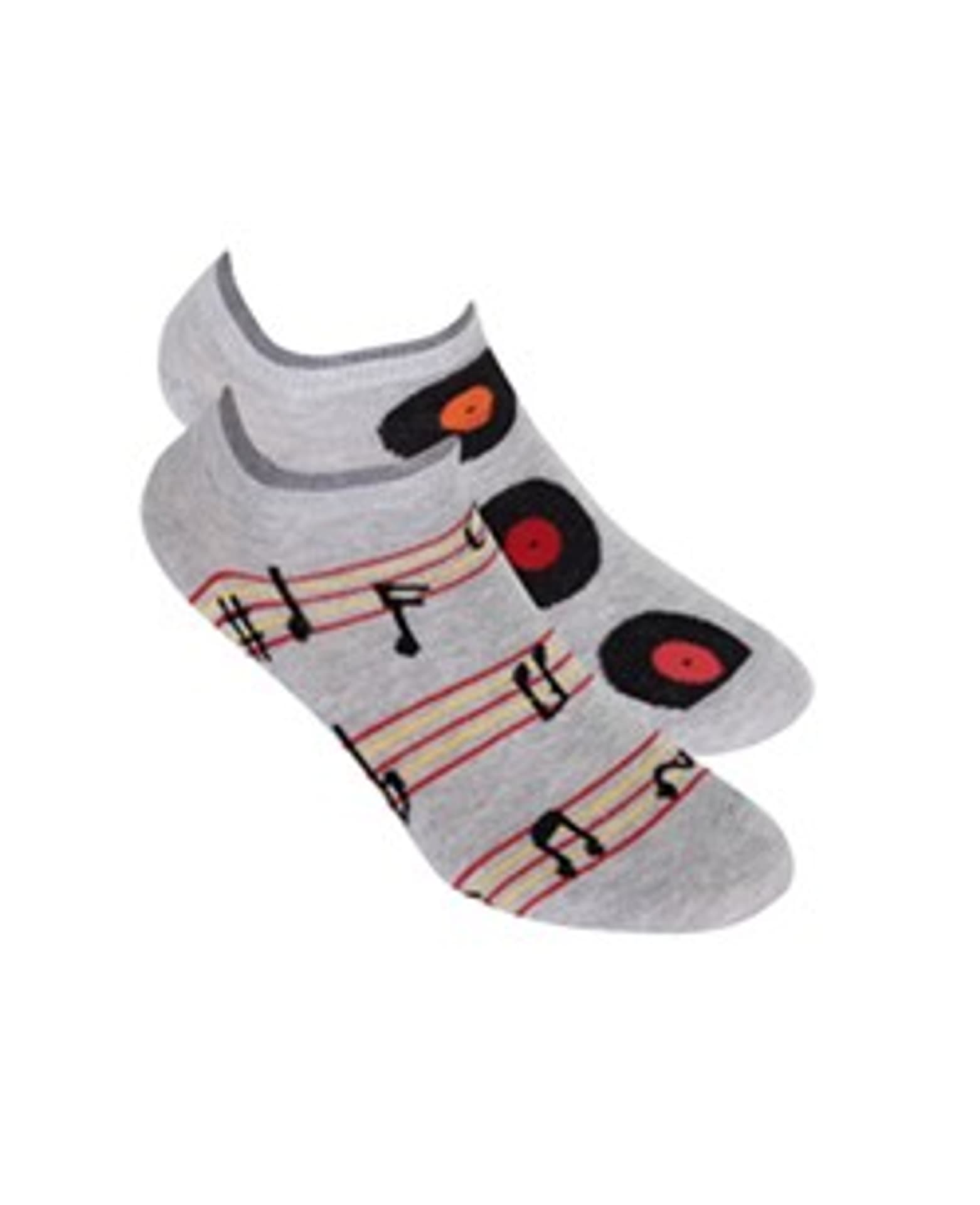 

STOPKI WZOROWANE FUNKY (kolor blackora.w7d/wz.996, rozmiar 43-46)