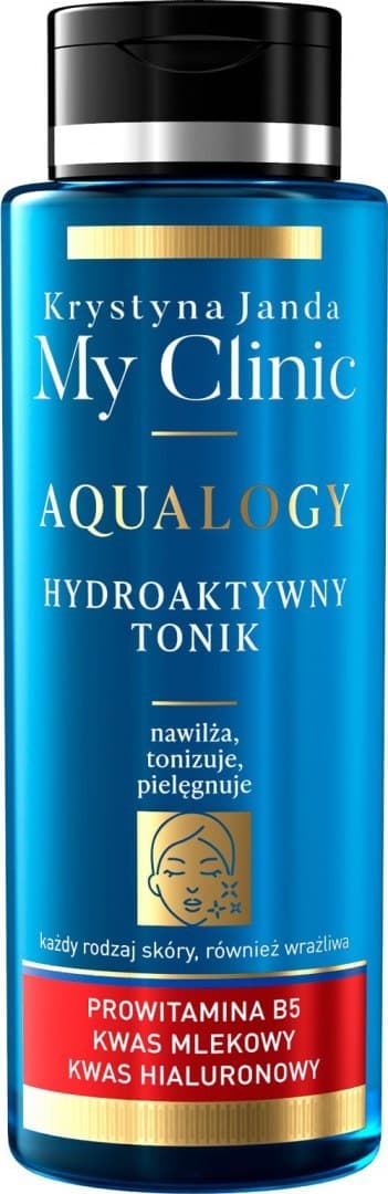 

JANDA My Clinic Aqualogy Hydroaktywny Tonik - do każdego rodzaju cery 400ml