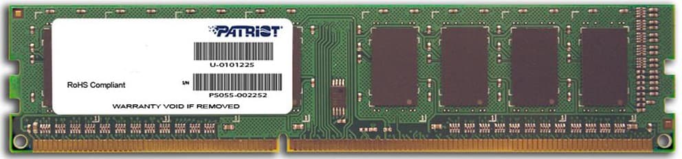 

PATRIOT DDR3 8GB SIGNATURE 1600MHz CL11