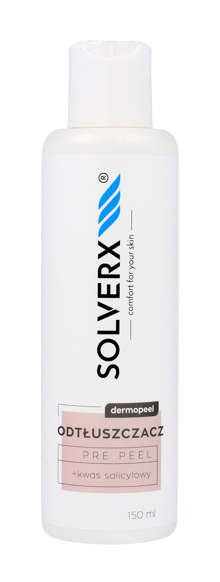

SOLVERX DERMOPEEL odtłuszczacz 150ml
