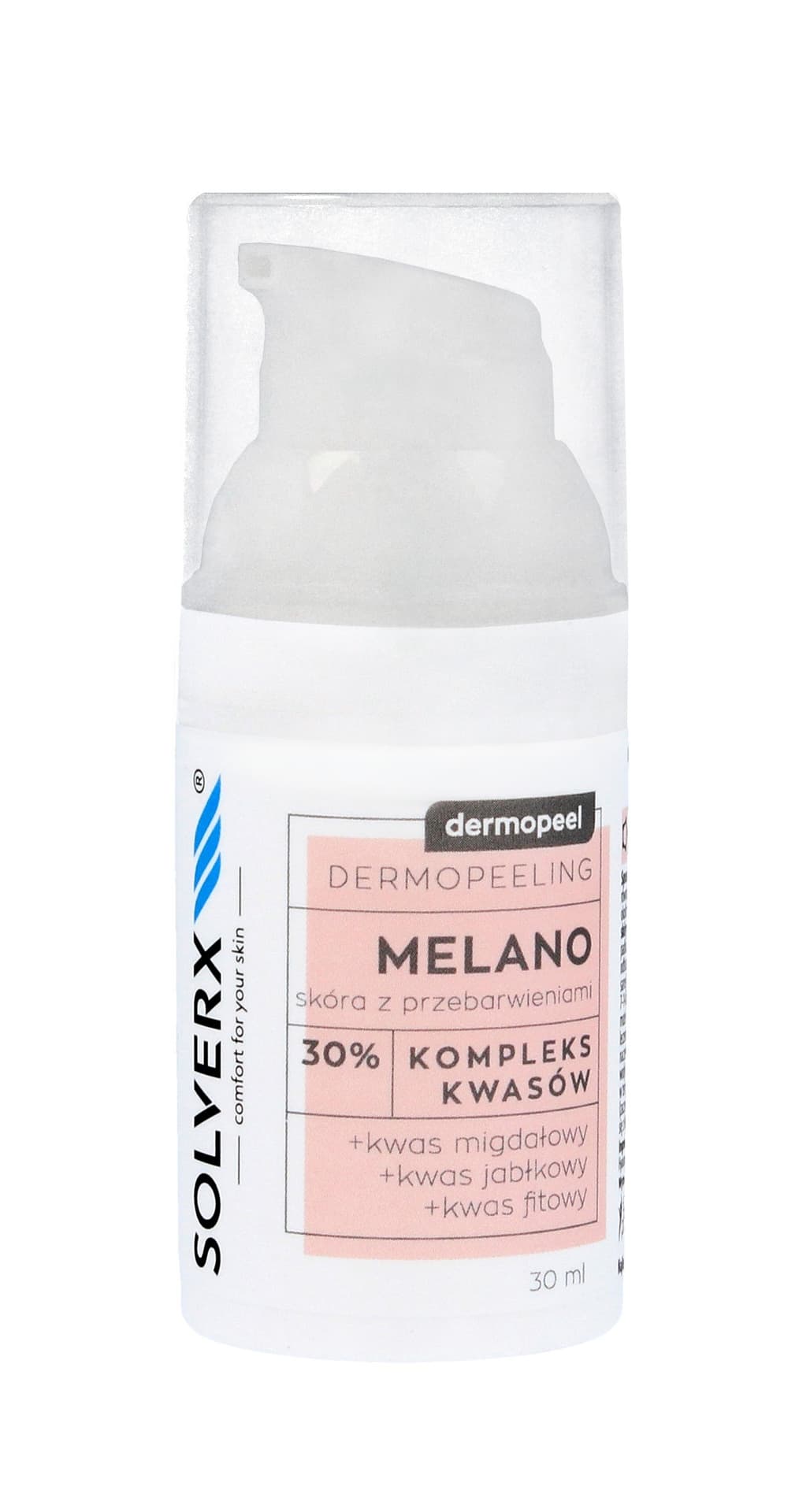 

SOLVERX DERMOPEEL peeling 30% kwas migdałowy 30ml