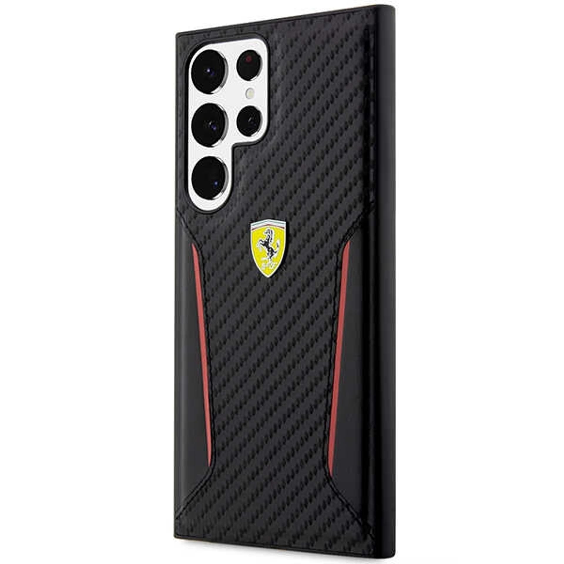 

Ferrari FEHCS23LNPYK S23 Ultra S918 czarny/black hardcase Carbon Contrast Edges