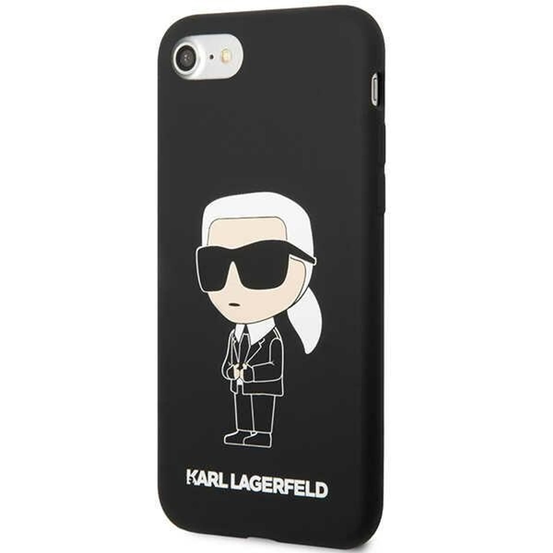 

Karl Lagerfeld KLHCI8SNIKBCK iPhone 7/8/ SE 2020/2022 hardcase czarny/black Silicone Ikonik