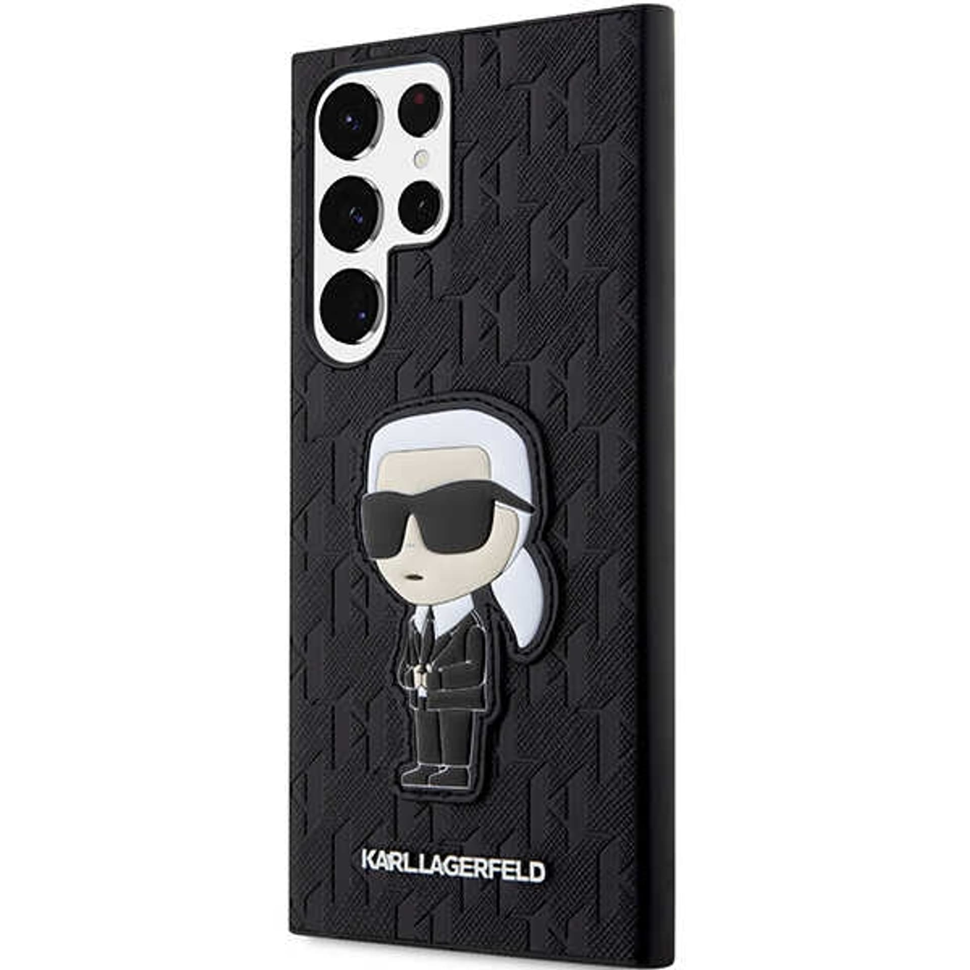 

Karl Lagerfeld KLHCS23LSAKLHKPK S23 Ultra S918 hardcase czarny/black Saffiano Monogram Ikonik