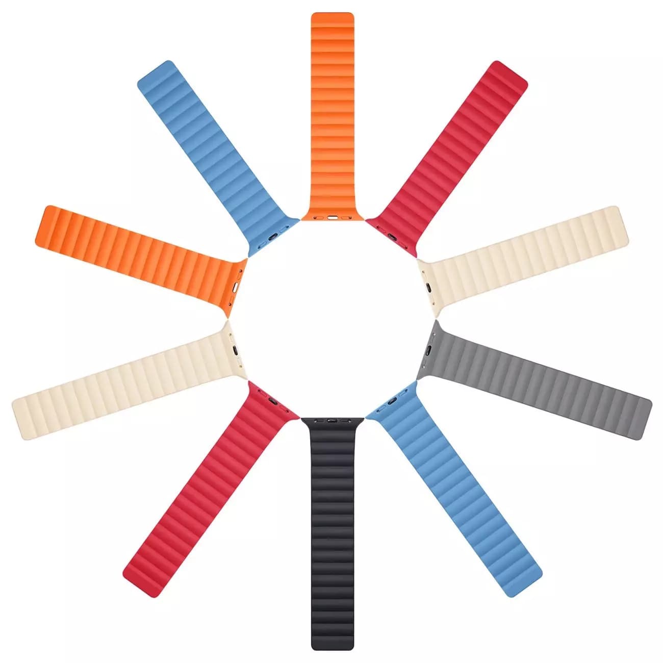 

Pasek Dux Ducis Magnetic Strap Apple Watch Ultra bransoletka magnetyczna opaska beżowy (Chain Version)