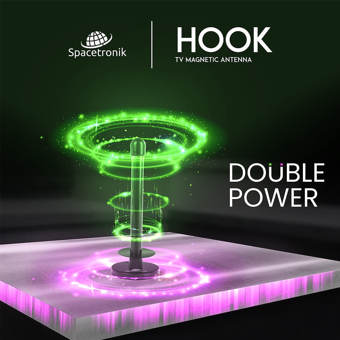 

Antena magnetyczna DVB-T Spacetronik Hook