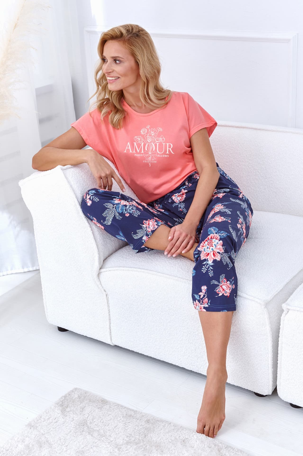 

PIŻAMA JOYCE 2884 KR (kolor koralowy, rozmiar M)