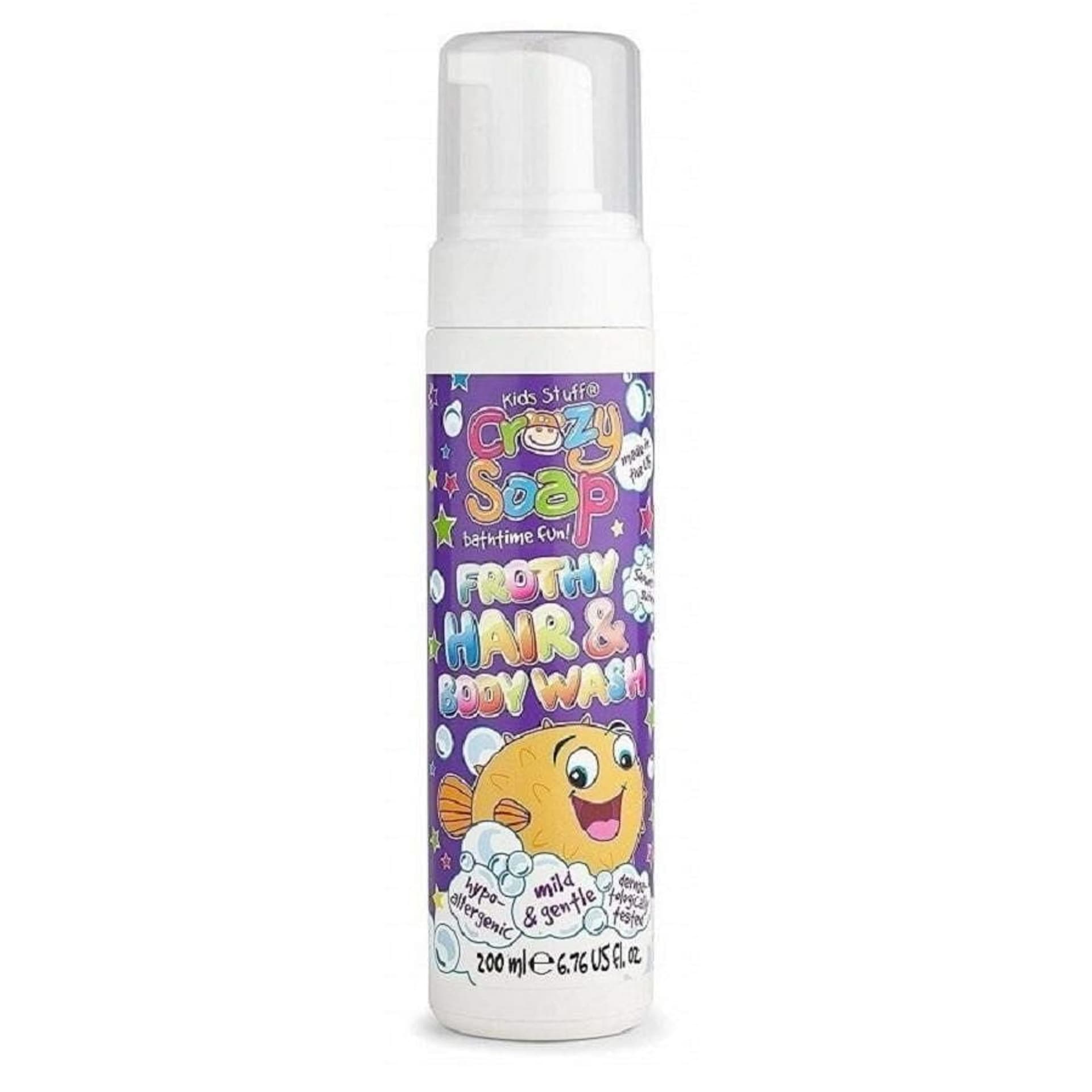 

Kids Stuff Crazy Foaming Shampoo Body Wash mus do mycia włosów i ciała 200ml