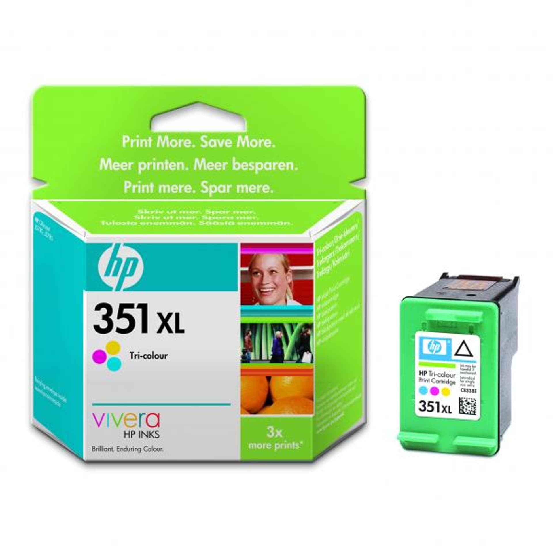 

HP oryginalny ink / tusz CB338EE, HP 351XL, color, 14ml, HP Officejet J5780, J5785