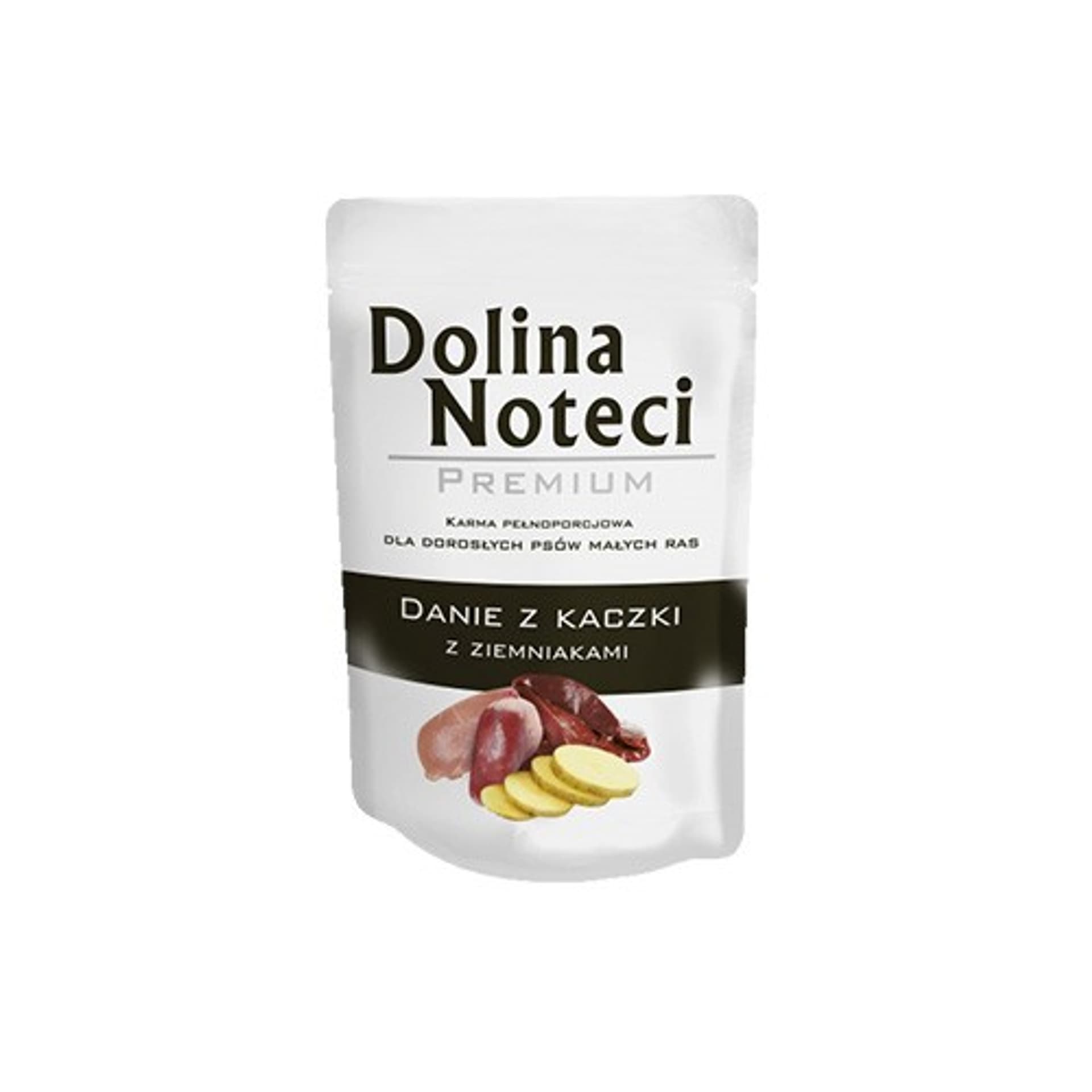 

DOLINA NOTECI Premium danie z kaczki z ziemniakami - mokra karma dla psa - 300g