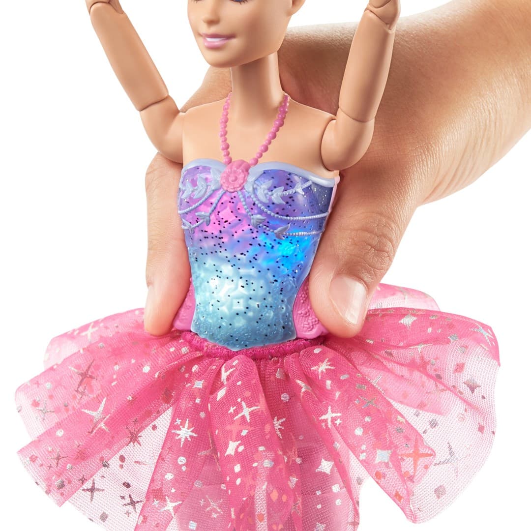 

Barbie Baletnica Magiczne światełka Lalka Blondynka HLC25