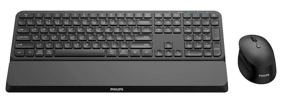 

ZESTAW BEZPRZEWODOWY KLAW+MYSZ PHILIPS SPT6607B/00