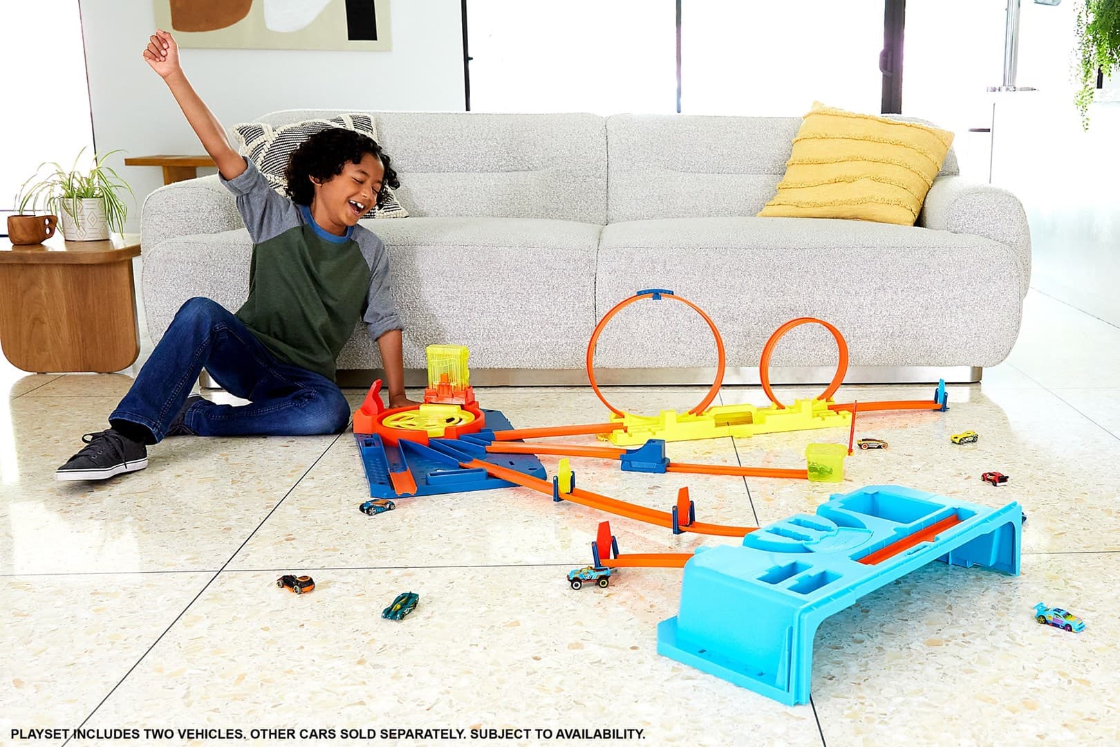 

Hot Wheels TB Turbowyrzutnia Zestaw Pudełko GVG11