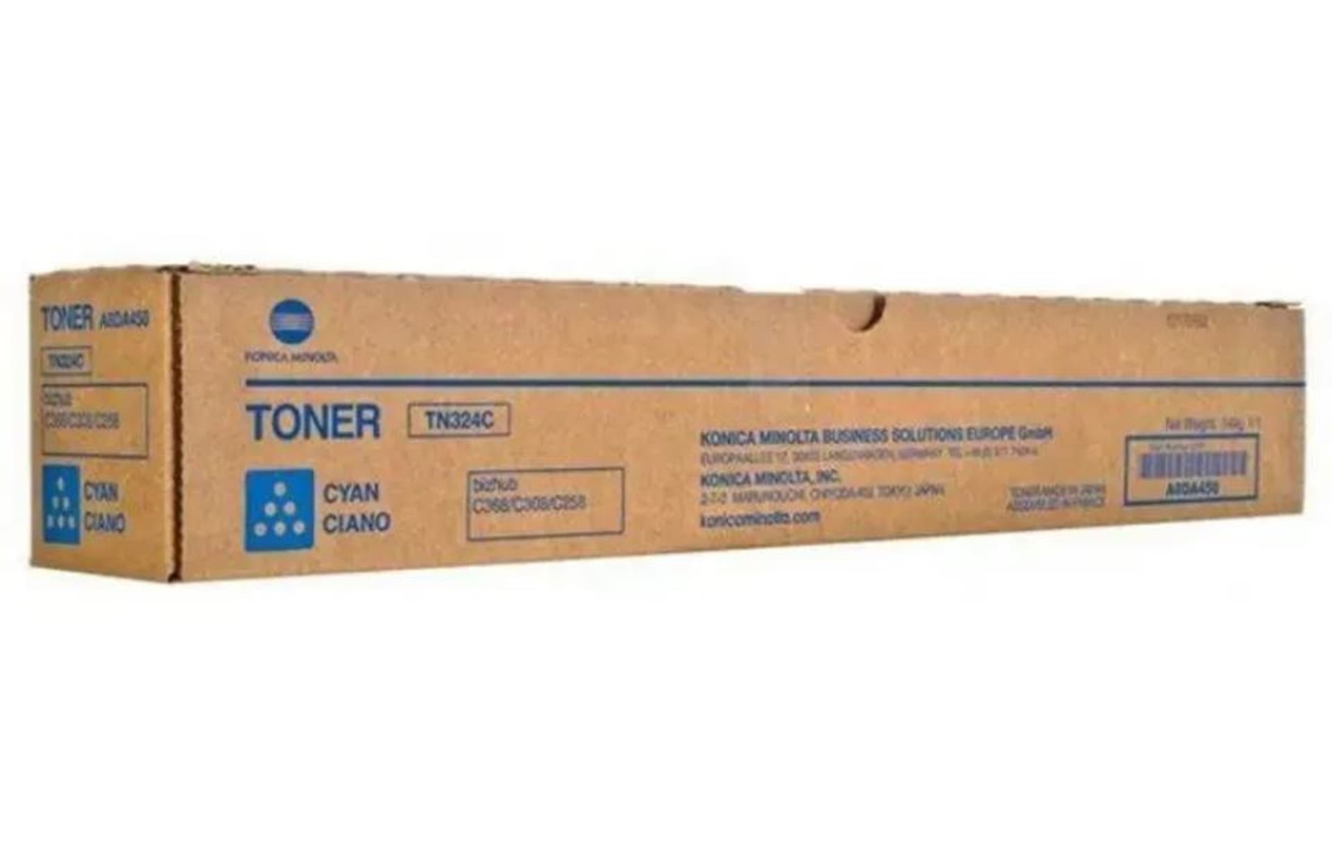 

Konica Minolta Toner TN-324C TN-324 A8DA450 Niebieski