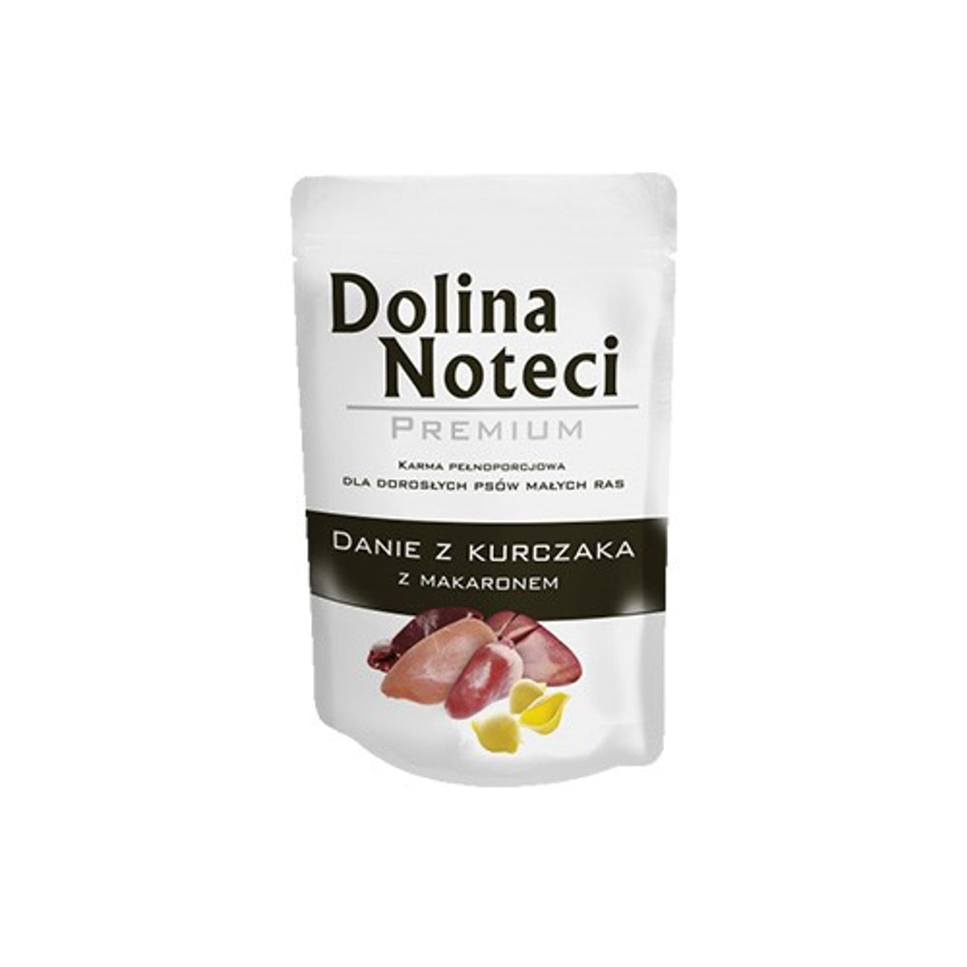 

DOLINA NOTECI Premium danie z kurczaka z makaronem - mokra karma dla psa - 300g