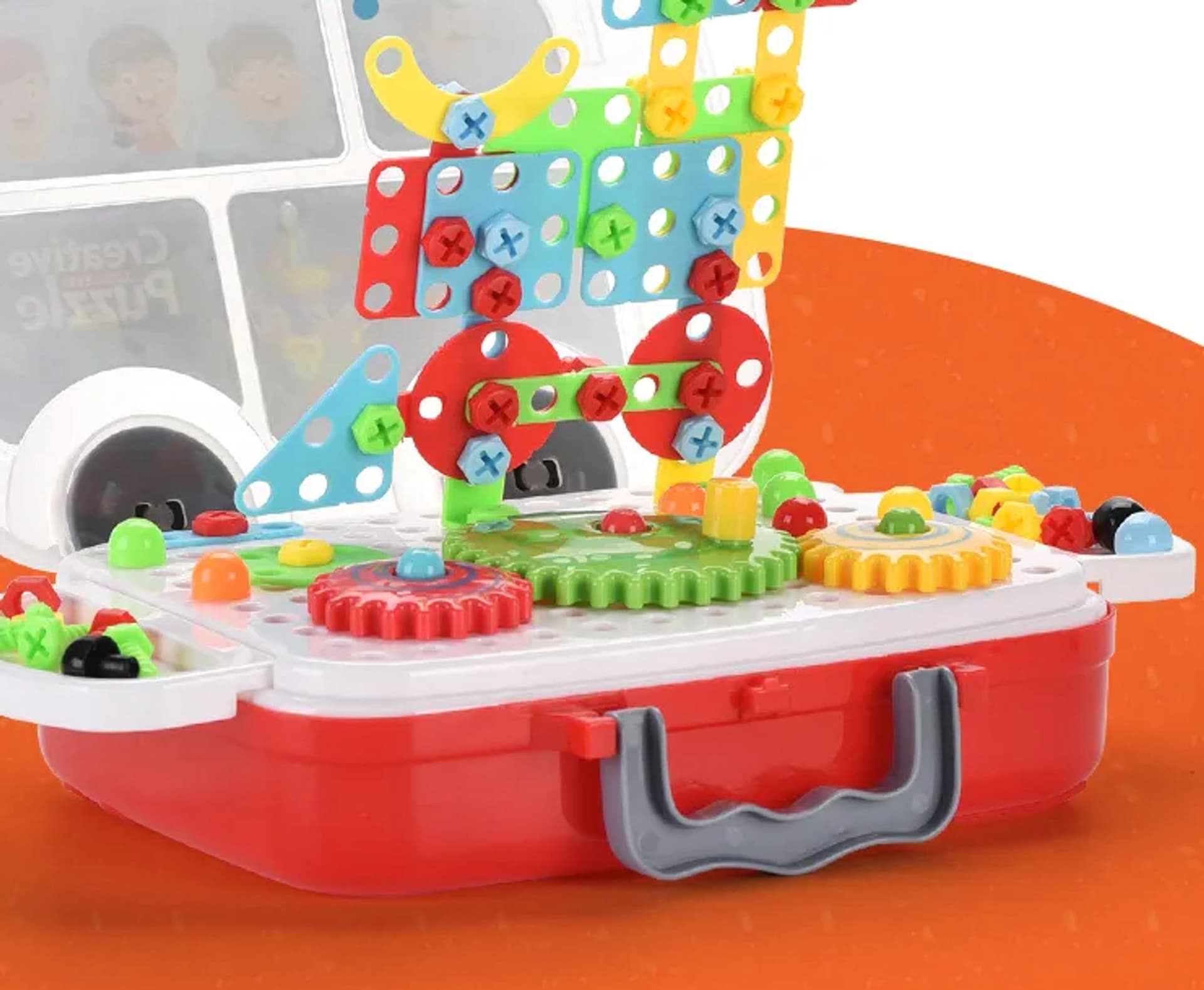 

WKRĘTARKA WIERTARKA ZESTAW KONSTRUKCYJNY ŚRUBKI 3D