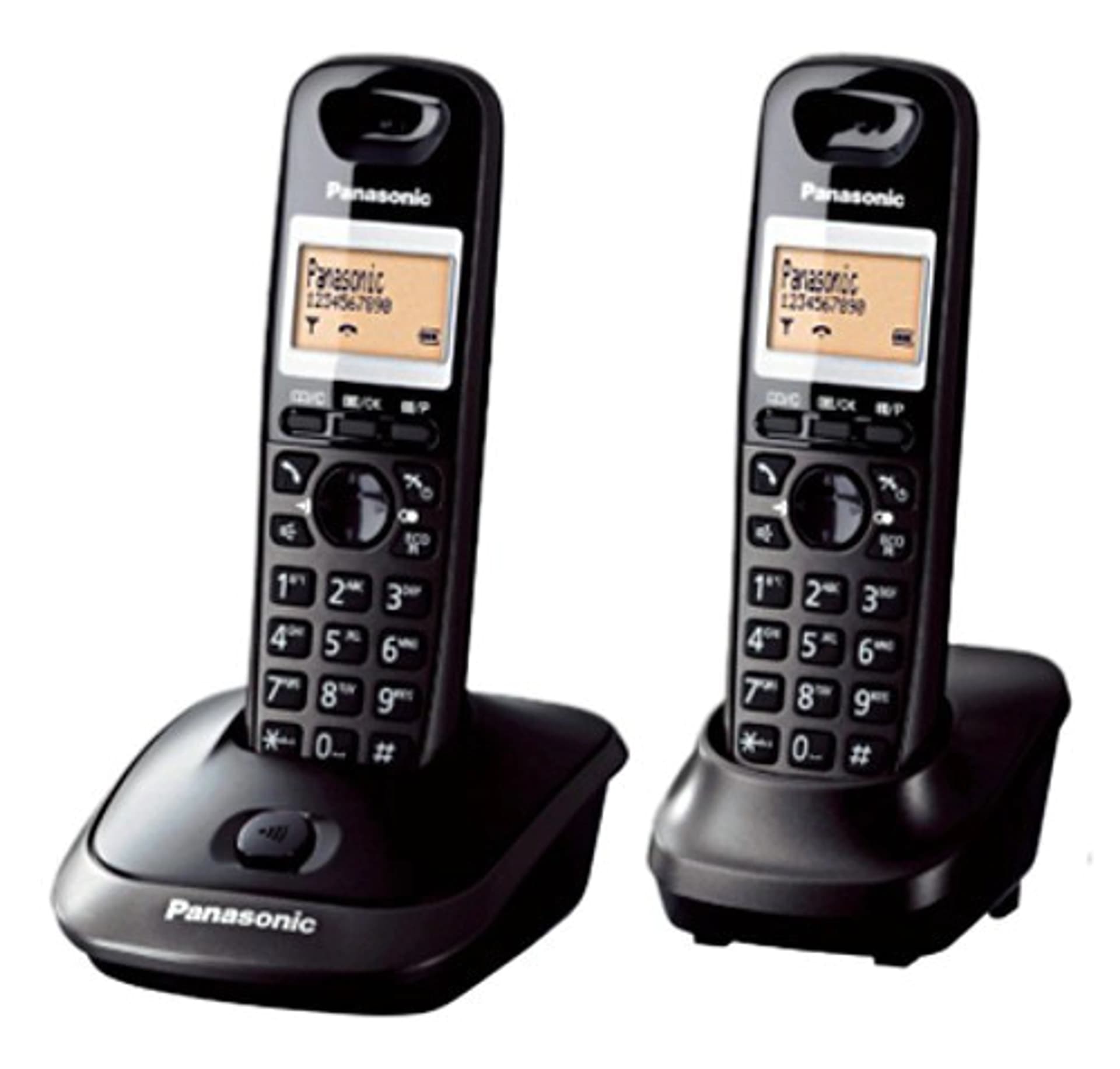 

Telefon stacjonarny Panasonic KX-TG2512PDT (kolor czarny)