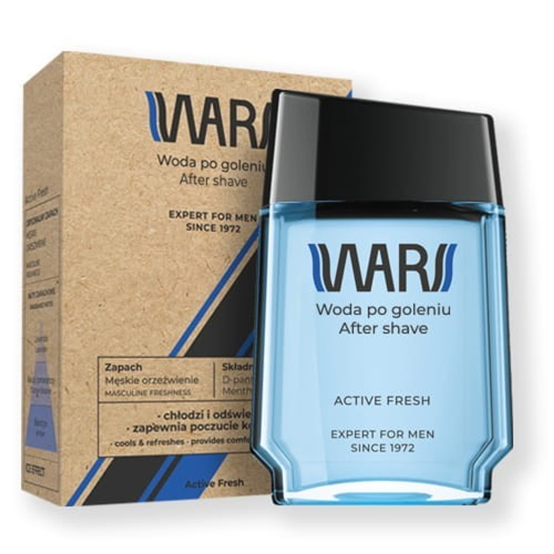 

WARS Expert for Men Woda po goleniu Active Fresh 90ml