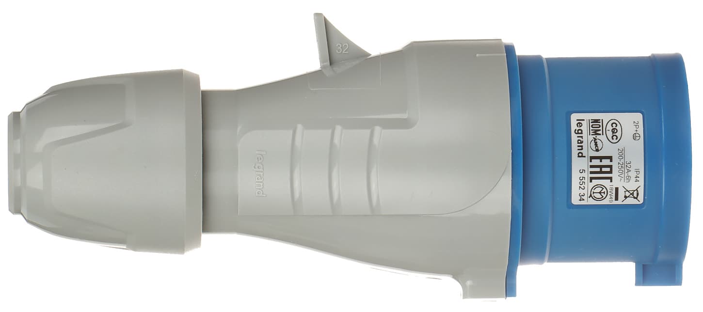 

WTYCZKA PROSTA LE-555234 230 V 32 A LEGRAND