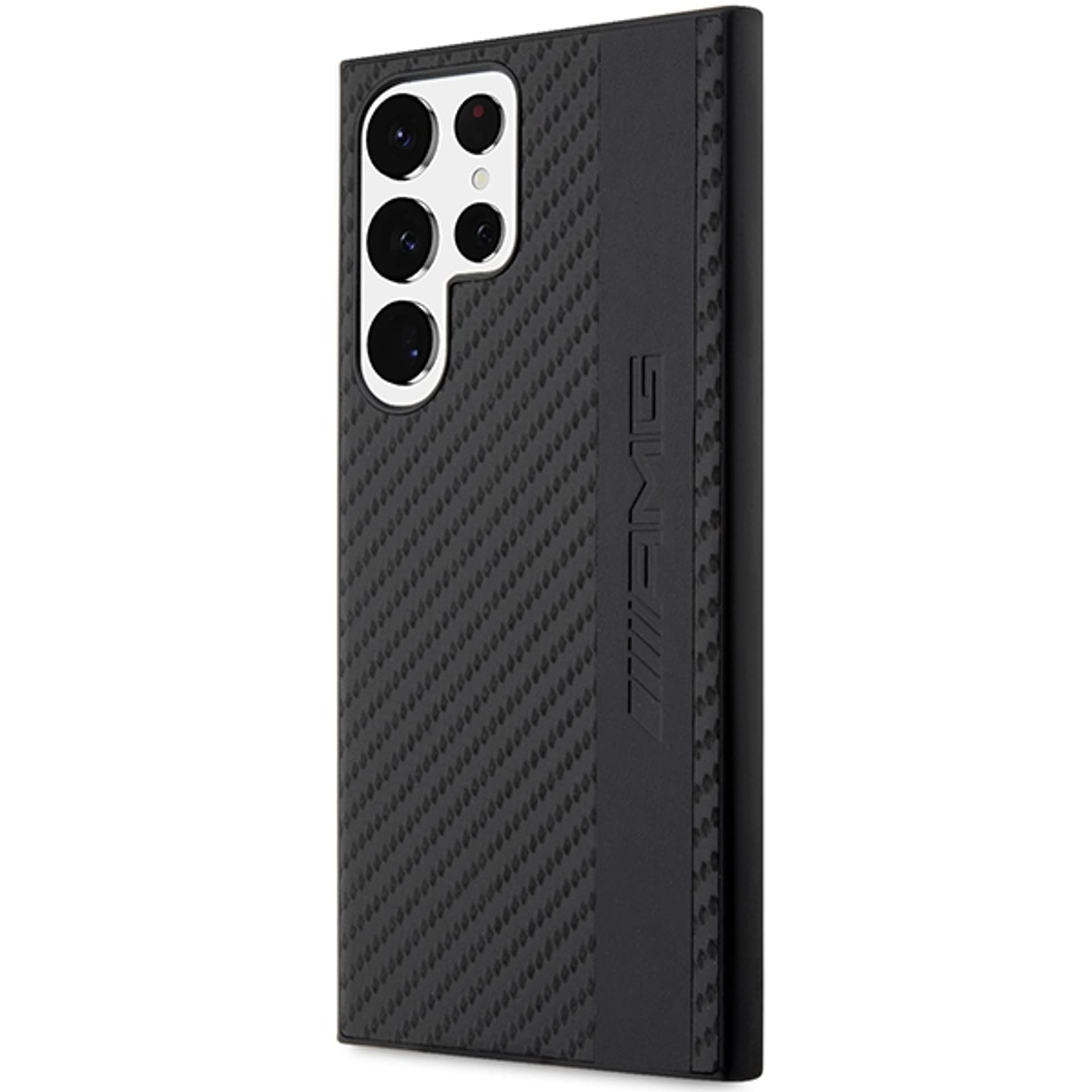 

AMG AMHCS23LBLSCA S23 Ultra S918 czarny/black hardcase Carbon Stripe&Embossed