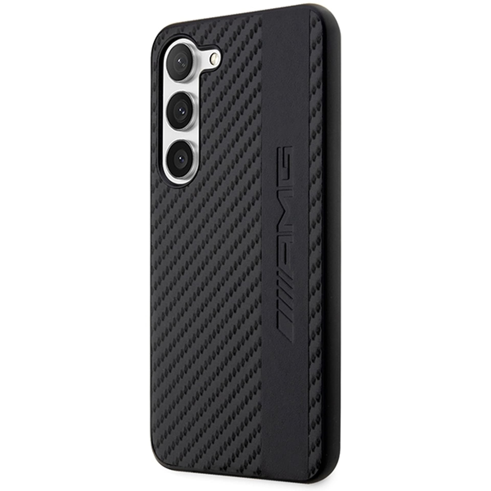 

AMG AMHCS23MBLSCA S23+ S916 czarny/black hardcase Carbon Stripe&Embossed