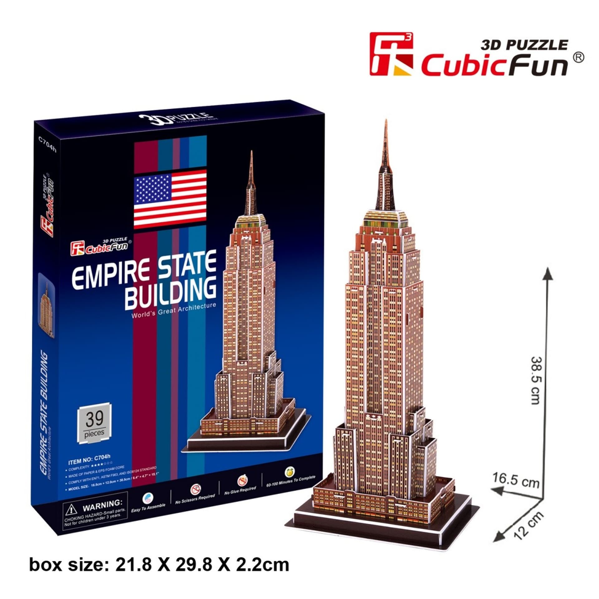 

Puzzle 3D Empire State Building