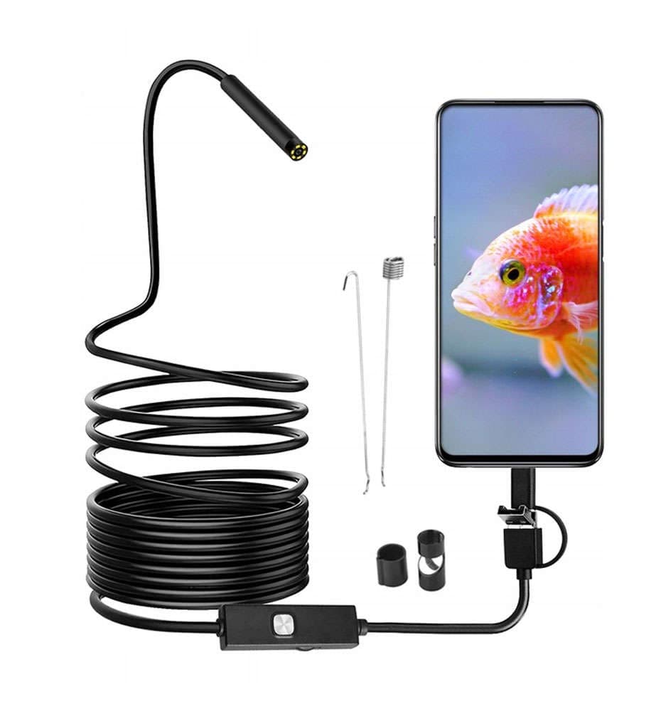 

Kamera inspekcyjna Endoskop kamerka na kablu USB
