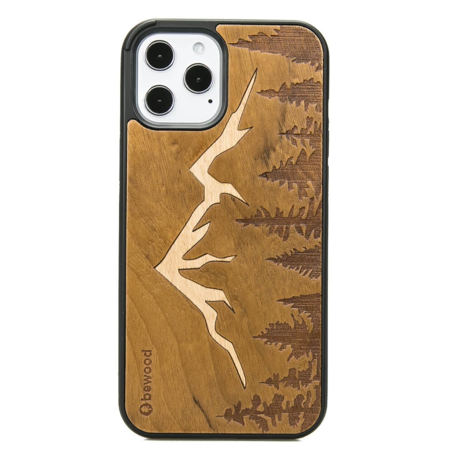 

Drewniane Etui iPhone 12 Pro Max GÓRY IMBUIA