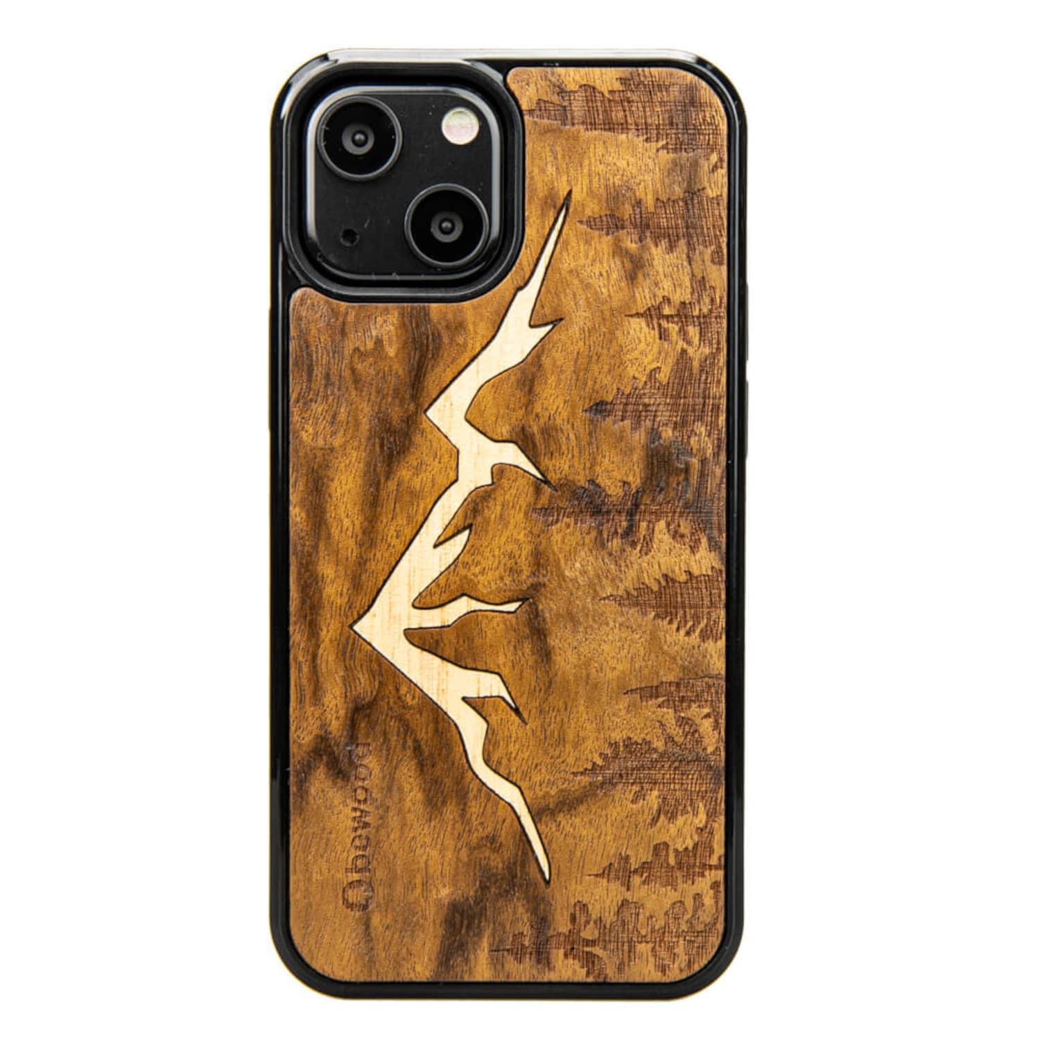 

Drewniane Etui iPhone 13 Mini GÓRY IMBUIA