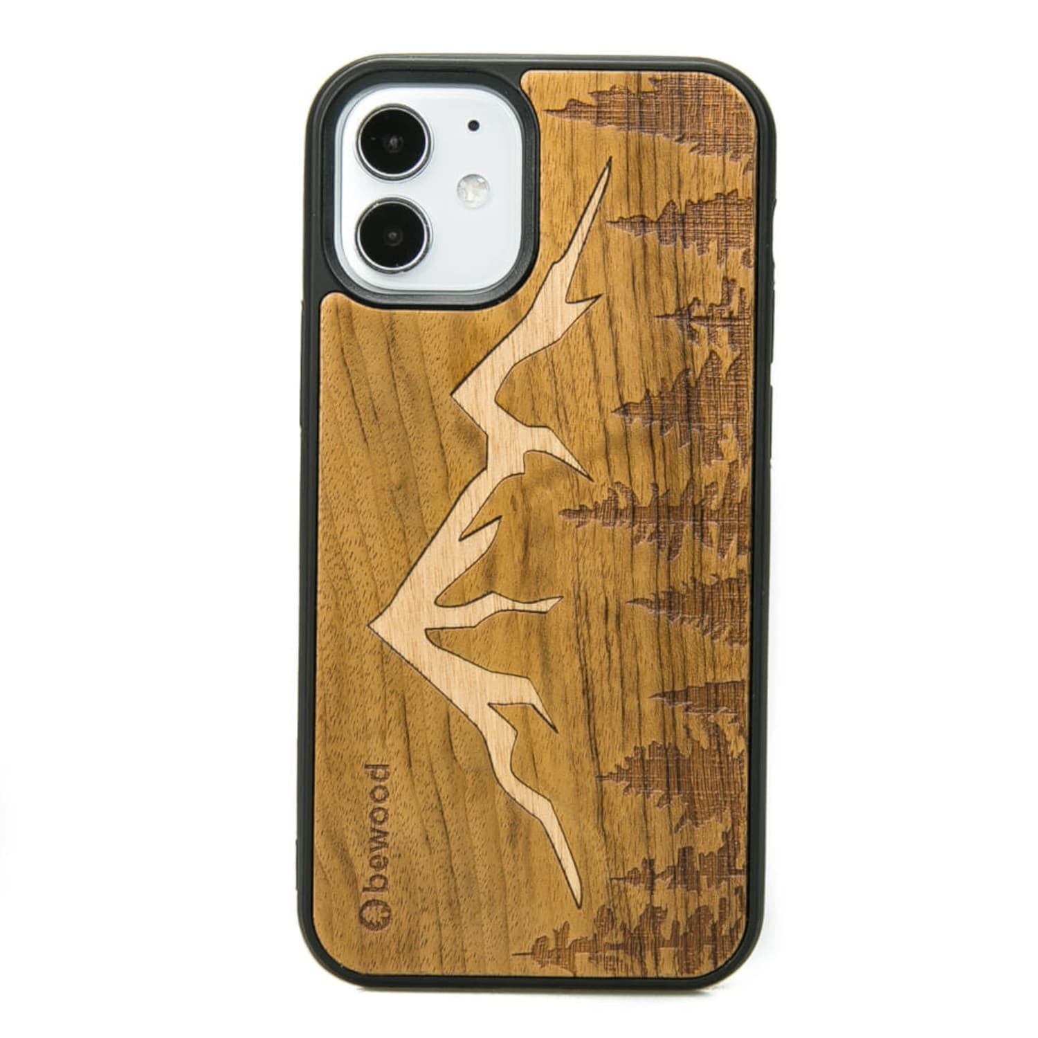 

Drewniane Etui iPhone 12 Mini GÓRY IMBUIA