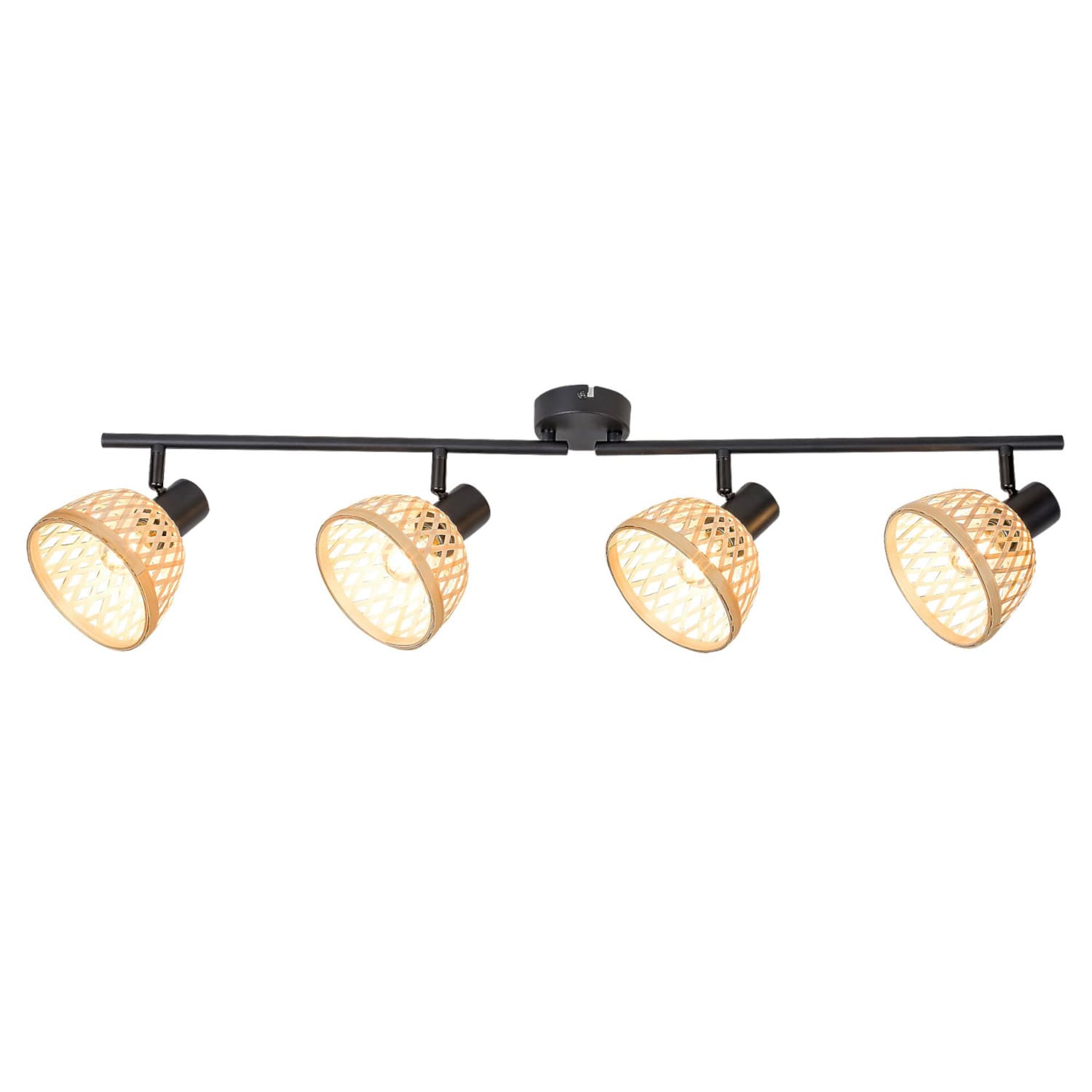 

Lampa Rattan ind. spot. E14 4xMAX15W black