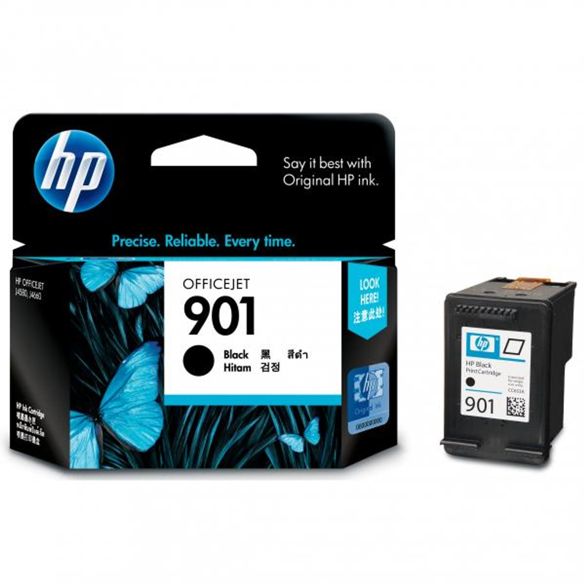 

Tusz HP czarny HP 901, HP901=CC653AE, 200 str.,4 ml