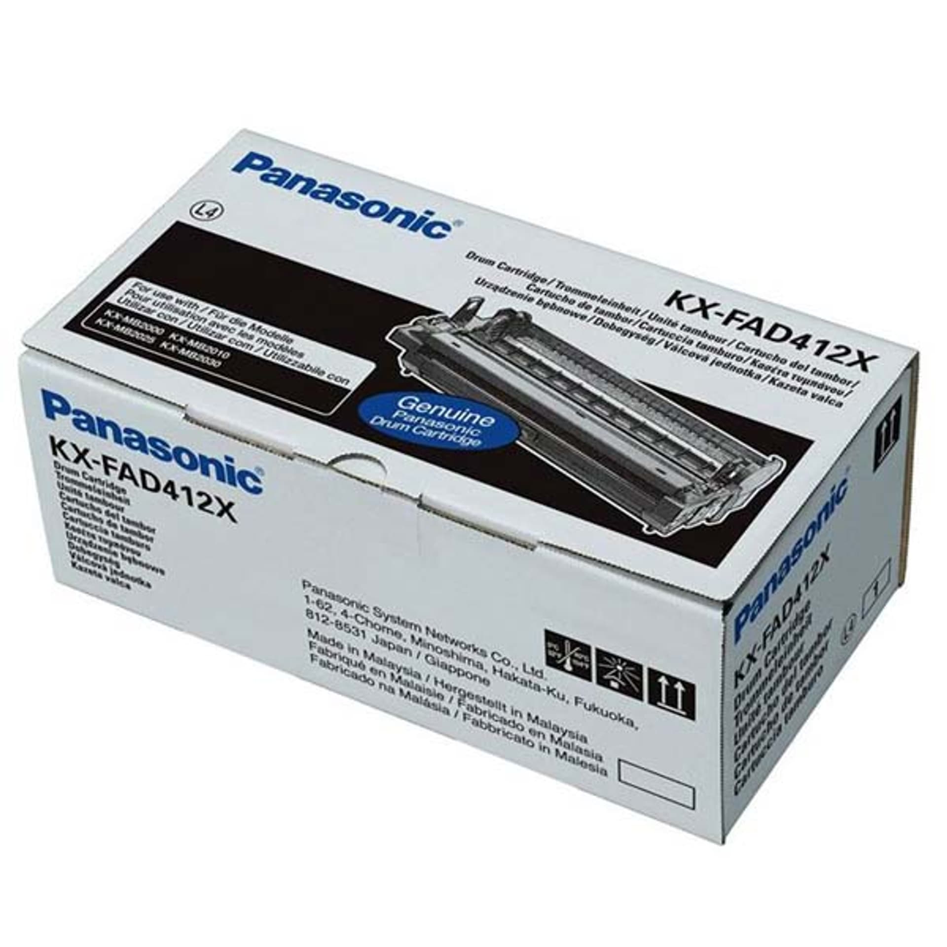 

Panasonic oryginalny bęben KX-FAD412E/X, black, 6000s, Panasonic KX-MB2000, 2010, 2025, 2030