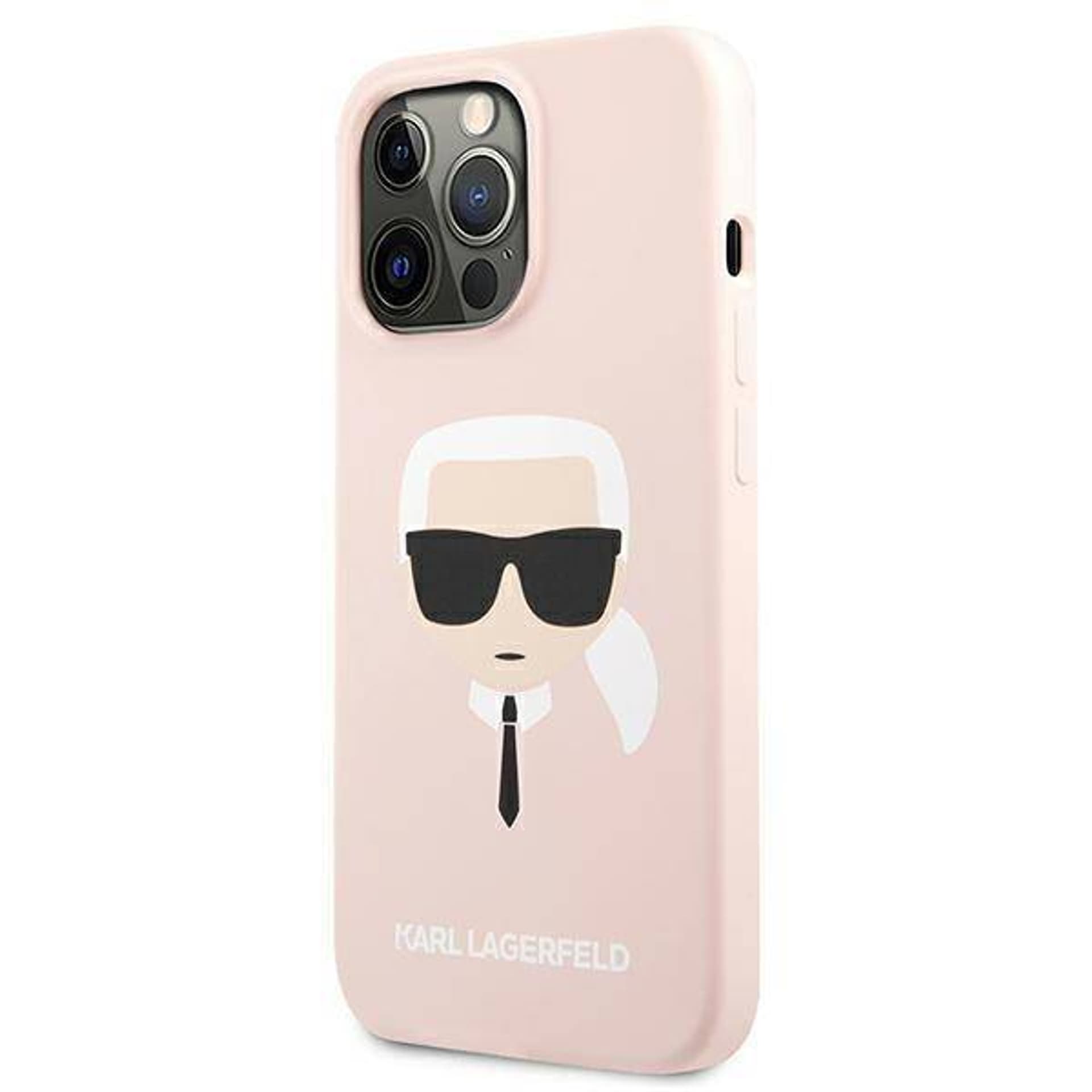 

Oryginalne Etui IPHONE 13 PRO Karl Lagerfeld Hardcase Silicone Karl`s Head (KLHCP13LSLKHLP) jasny róż, Klhcp13lslkhlp) jasny ró