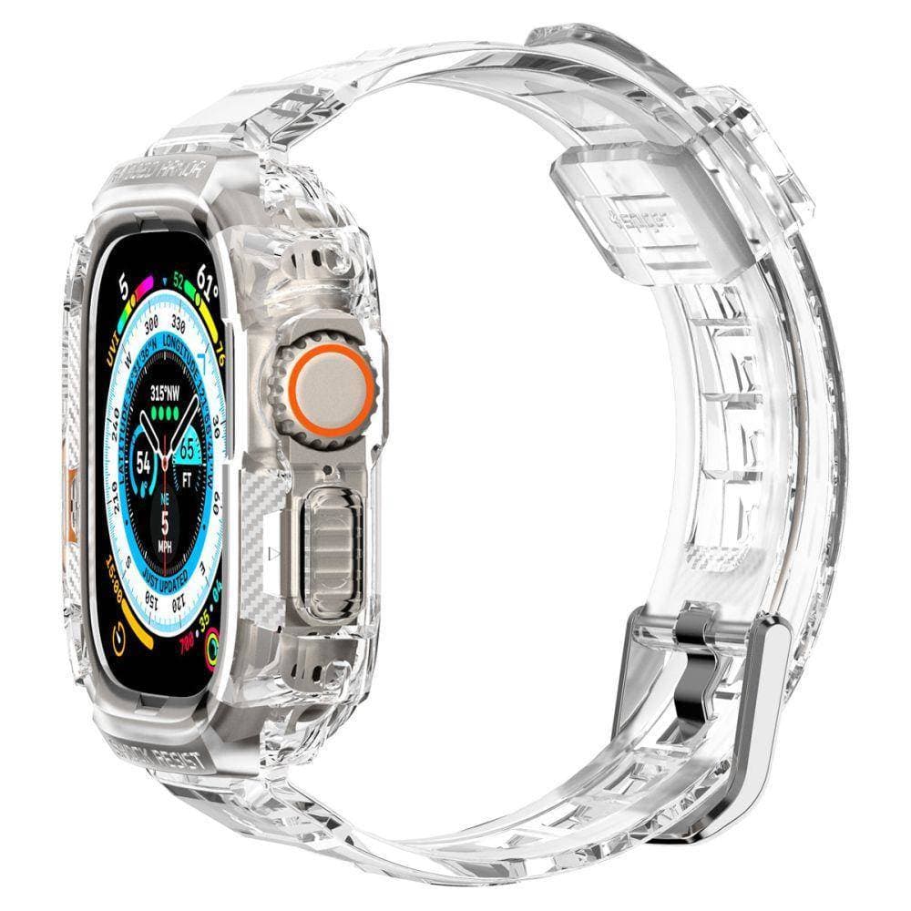 

Pasek do APPLE WATCH ULTRA 49MM Spigen Rugged Armor "Pro" transparentne
