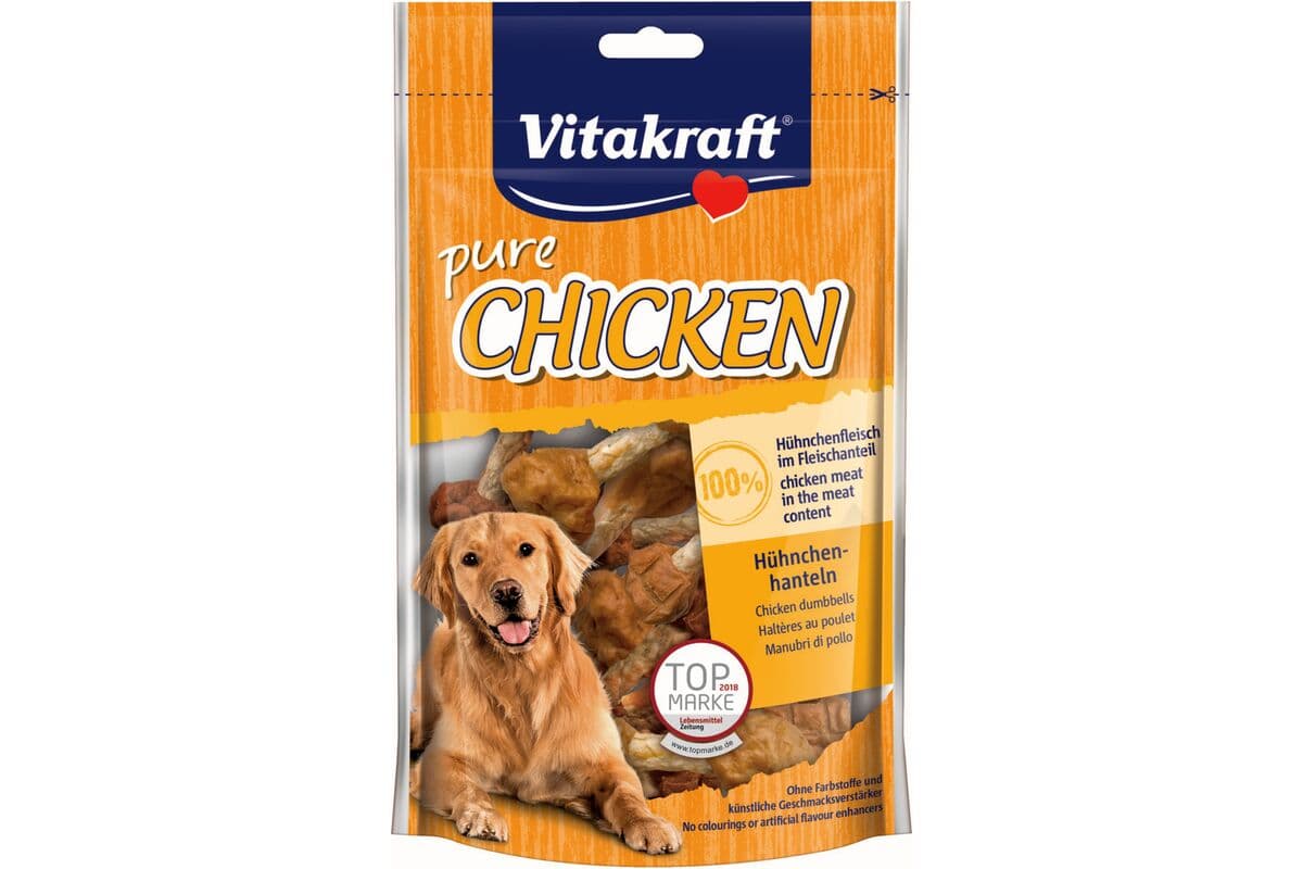 

VITAKRAFT CHICKEN kości z mięsem kurcza 80g d/psa