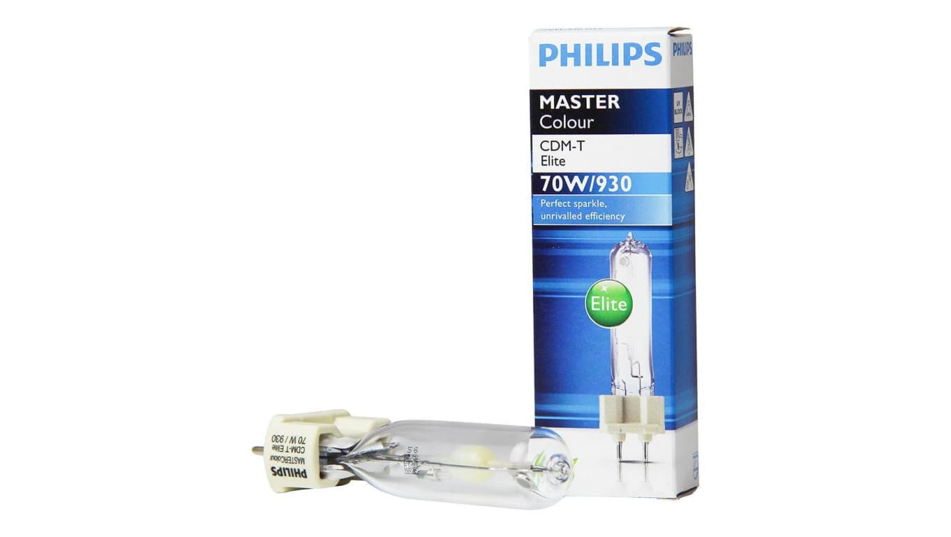 

Lampa metalohalogenkowa 70W G12 85V 3000K przeźroczysta MASTERColour CDM-T Elite 8727900911411
