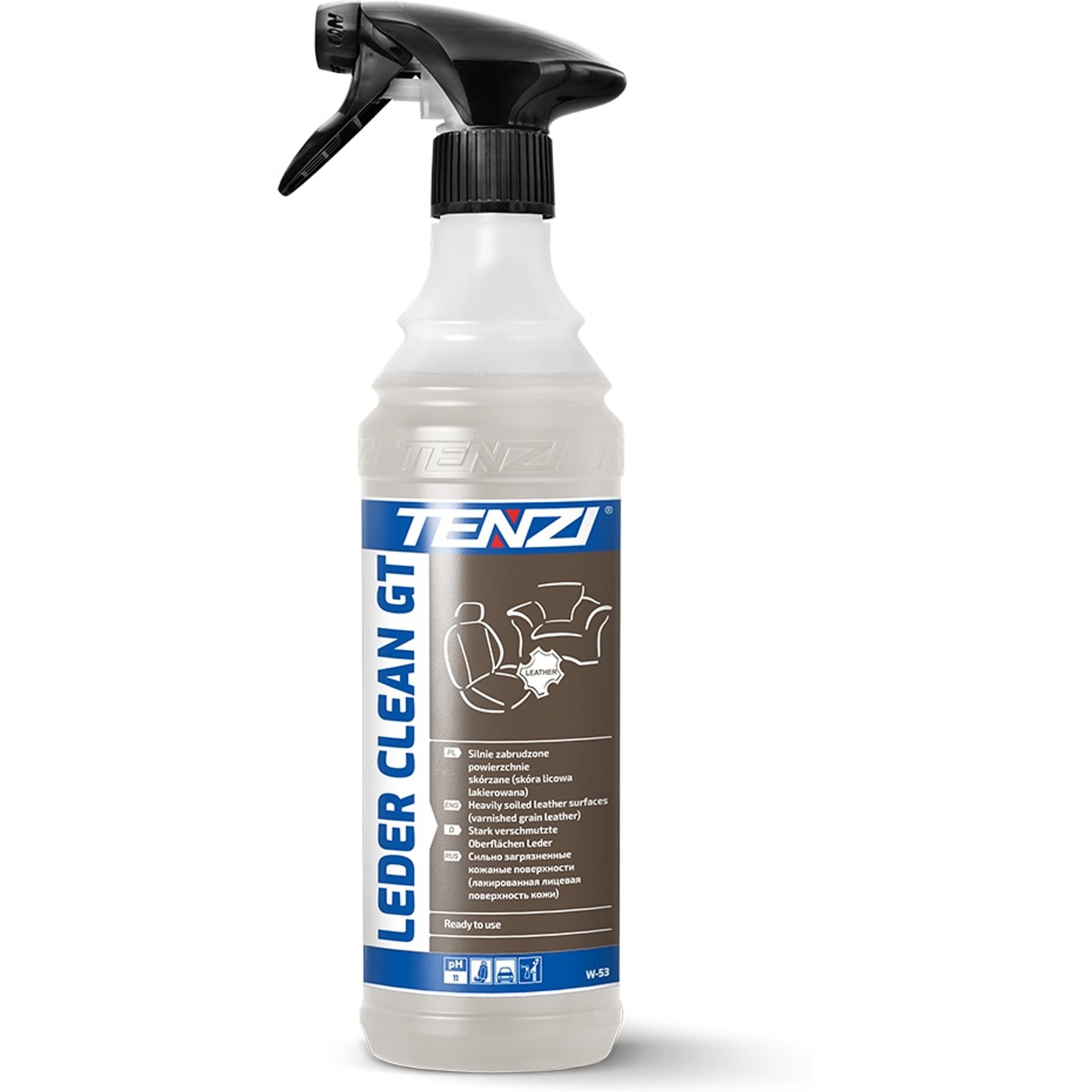 

ŚRODEK DO CZYSZCZENIA SKÓRZ. TAPICERKI LEDER CLEAN GT 0.6L