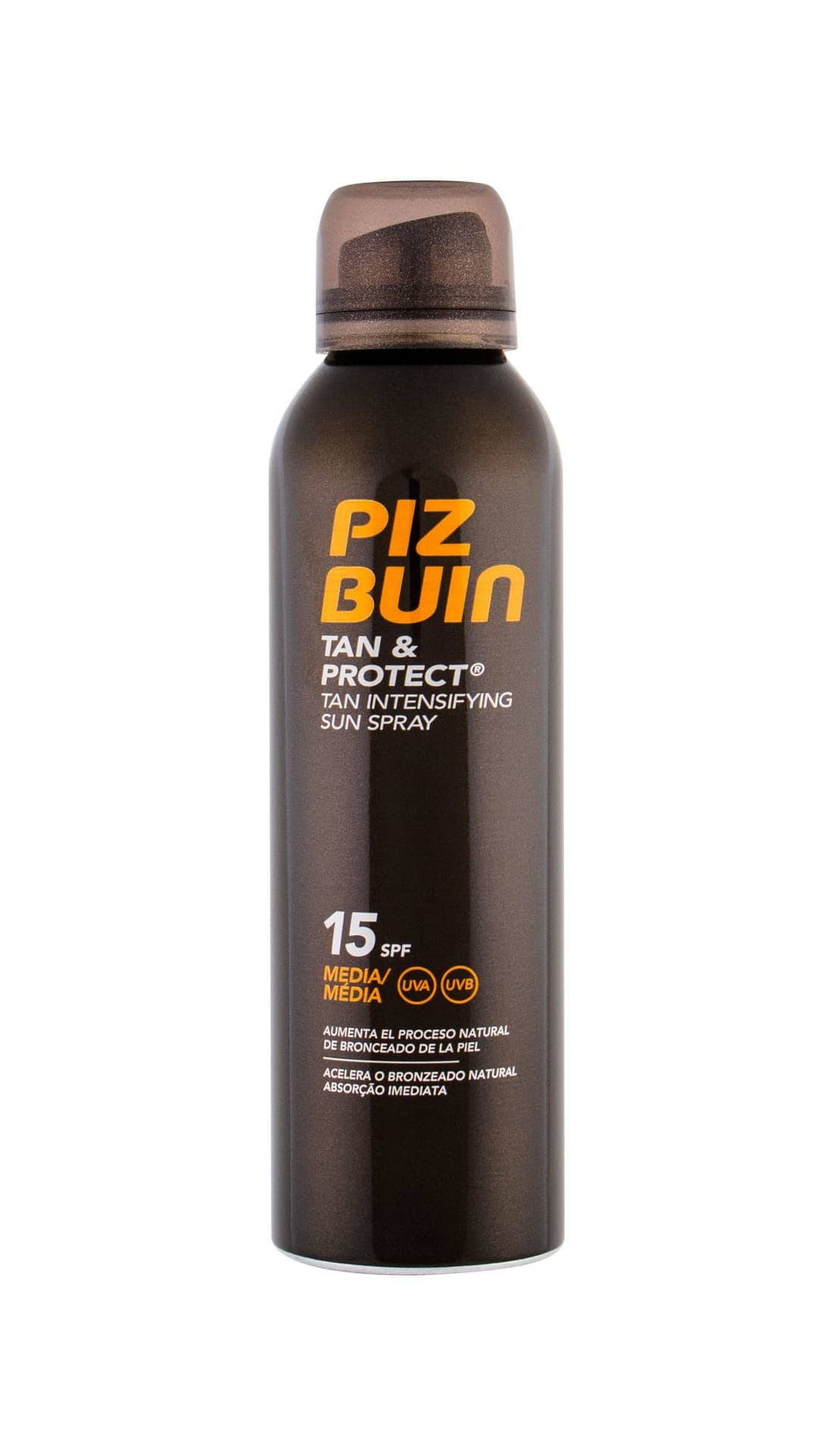 

PIZ BUIN Tan Intensifying Sun Spray Tan Protect SPF15 Preparat do opalania ciała 150ml (U)