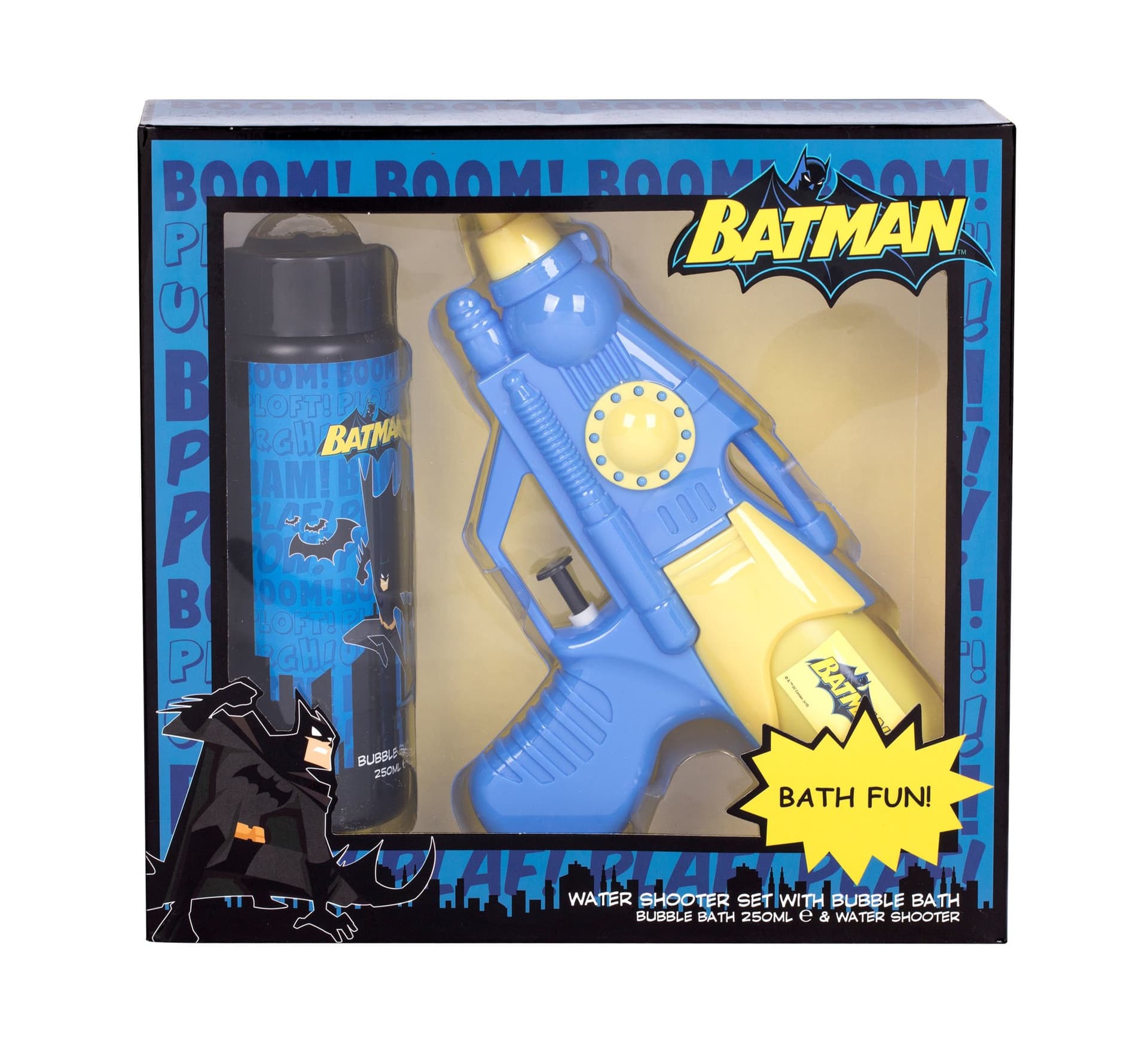 

DC Comics Batman Pianka do kąpieli 250ml Pianka do kąpieli 250ml + Pistolet na wodę 1 szt (K)