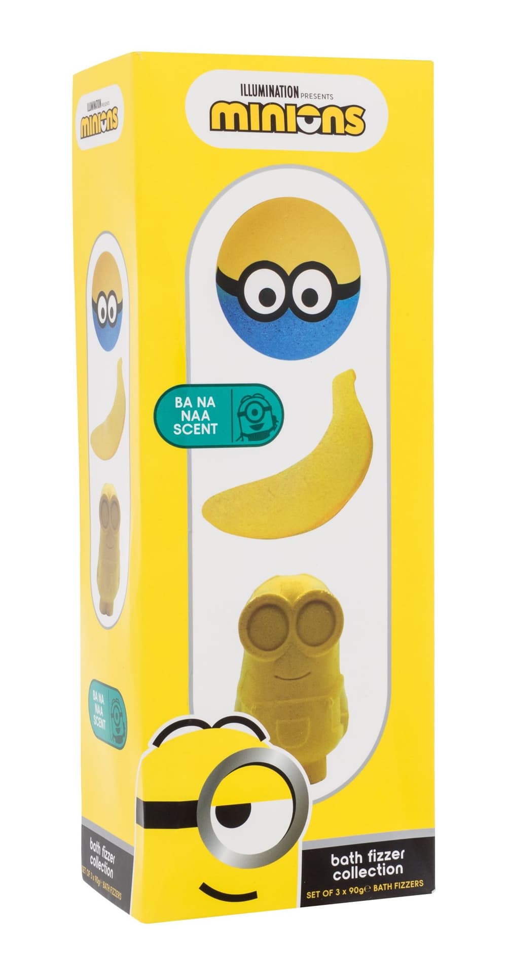 

Minions Bath Fizzer Minions Collection Kąpielowa kula 90g Kula do kąpieli 3 x 90g (K)